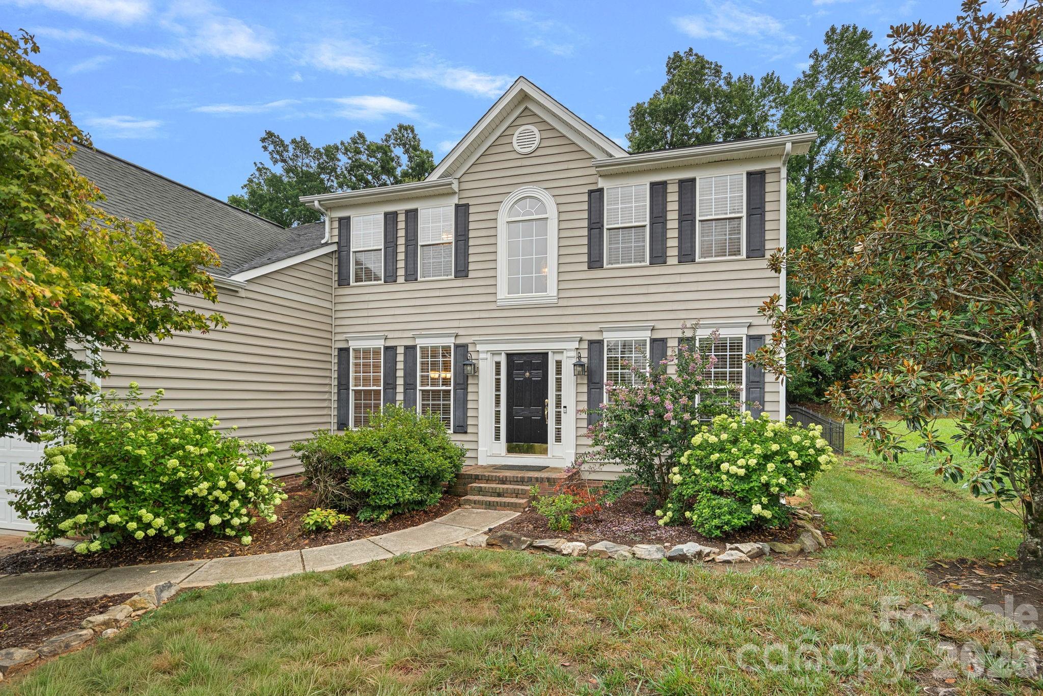 Spacious, full of potential, and tucked near the cul-de-sac in desirable Bridlestone, this home offers a rare opportunity to create something truly special in an established Pineville location. With over 3,100 square feet, a main-level primary suite, multiple living spaces, and an expansive upstairs bonus room, the floor plan is already strong — and ready for the next owner’s personal vision.

The setting is a standout, with mature vegetation, treed views, a fenced rear yard, and an expansive deck that creates a peaceful backdrop for outdoor living, entertaining, pets, play, or simply enjoying the privacy. The expanded driveway offers additional parking, a valuable everyday convenience.

Inside, the home offers generous room sizes, a two-story great room, formal dining, main-level office/flex space, and a large kitchen footprint ready for future updates. Upstairs, the oversized bonus room offers incredible flexibility and could serve as a 5th bedroom, media room, recreation space, home gym, or future second primary suite concept. The room also features large walk-in storage areas that may offer exciting possibilities for a future primary bath and closet configuration, subject to buyer verification. The existing LVP flooring in this space gives a preview of how beautifully updated flooring could transform other areas of the home.

This is a “make it your own” property with size, location, privacy, and upside — a compelling opportunity for buyers who want space now and the ability to update over time. Convenient to Pineville, Ballantyne, shopping, dining, parks, major highways, and everyday amenities.

***water supply line from the meter to the home has been recently replaced, please excuse the area in front yard where grass has not grown back yet. There was a suspected leak in the irrigation system that the seller has had repaired to the best of his knowledge but there are no guarantees regarding any other undiscovered leaks as is the way with many irrigation systems. This system is being delivered to the buyer as is where is 
***Virtual Staging installed in some spaces for space use demonstration
