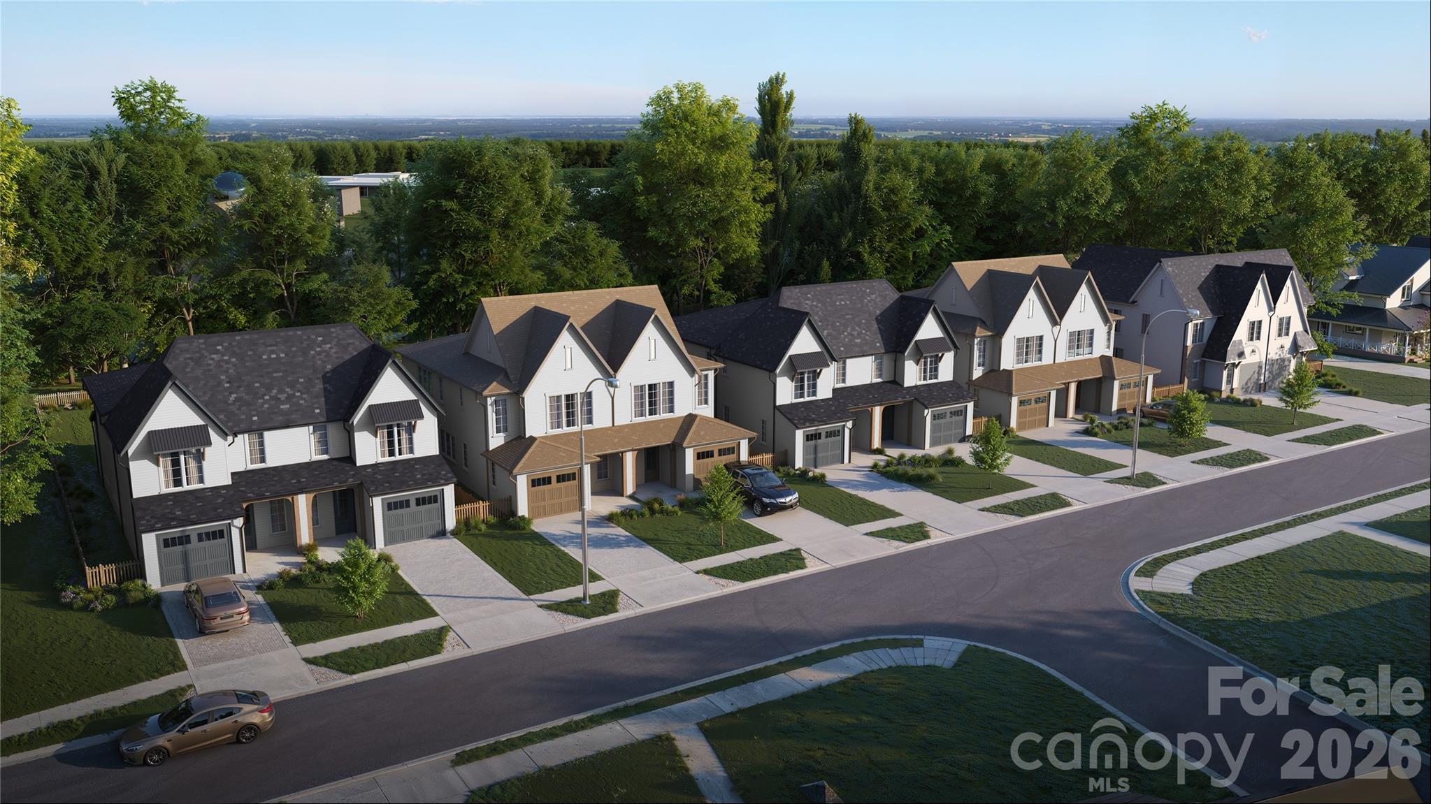 Welcome to Dogwood Heights, a boutique luxury townhome community ideally positioned in one of Charlotte’s fastest-growing corridors, just minutes from Camp North End, NoDa, Optimist Hall, and Uptown. This is a limited opportunity to secure a home in the initial release of the community, offering early positioning in an area experiencing significant growth and investment. Surrounded by new development, popular dining, and a thriving local scene, this location continues to draw strong interest from both homeowners and investors.
This thoughtfully designed residence features white oak flooring, designer lighting, and clean modern finishes throughout. The chef’s kitchen is anchored by quartz countertops, an oversized island, gas range, and custom soft-close cabinetry with warm accents that carry seamlessly into the hardware and design details. The open-concept layout connects the kitchen, dining, and living areas, highlighted by built-ins, subtle architectural accents, and a linear fireplace that adds both warmth and character.
Upstairs, the primary suite offers a true retreat with a dual vanity, oversized spa-inspired walk-in shower with frameless glass enclosure, soaking tub, and spacious walk-in closet. Two additional bedrooms connected by a well-appointed dual-access bath, along with a dedicated laundry room, complete the upper level.
Enjoy outdoor living on the covered rear patio overlooking a private, fenced backyard, a rare offering this close to the center city. With no HOA and a prime location near Charlotte’s most vibrant destinations, Dogwood Heights delivers a compelling blend of modern living and long-term value