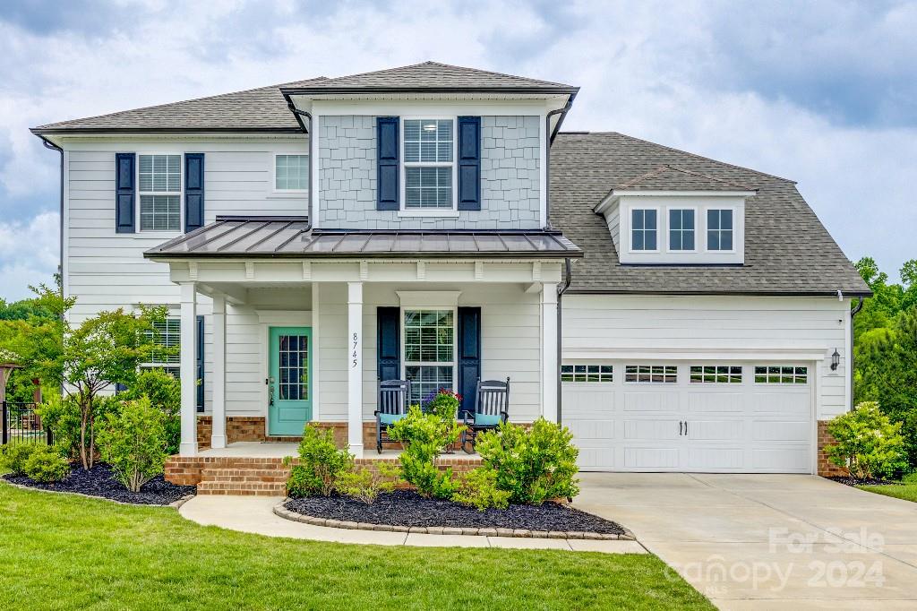 In the coveted neighborhood of McCullough, this impeccable home offers plenty of space with room to grow. A dedicated office and hardwood floors running throughout the main level greet you upon entering. The gourmet kitchen is an entertainer’s dream with an expansive quartz island, gas cooktop, and butler’s pantry. Natural light fills the main level owner’s suite featuring a tray ceiling, spa-inspired bathroom, and walk-in closet. Upstairs features 3 bedrooms, 2 full bathrooms, and a large bonus room currently appointed as a guest bedroom. The finished basement boasts an expansive rec room and full bath, along with 2 unfinished rooms just waiting to be transformed. Outside you can enjoy your private backyard facing the woods or experience all that McCullough offers: 2 pools, tennis/pickleball courts, playground, and a dog park. Easy access to I77 and 485 give this home a prime location while still reaping the benefit of award-winning schools in York County.