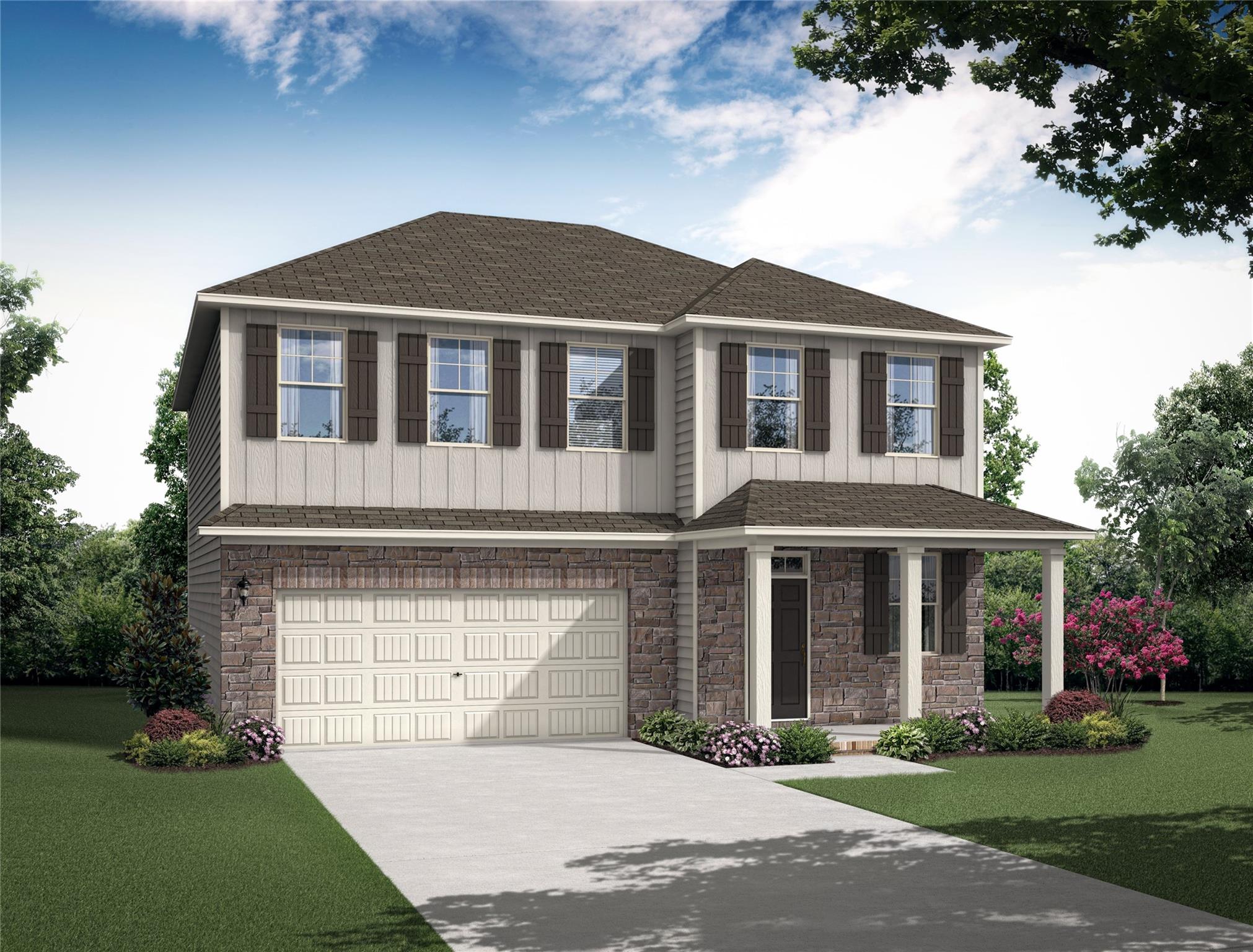 Come see why everybody is talking about living in York, SC.  Welcome to Asbury Ridge where you will find beautiful wooded homesites, with winding roads, walking trails, playground and sidewalks to enjoy with your friends and family.  The Parker Model is an open floor plan, known for its spacious bedrooms.  On the main floor you will have an open concept with a flex room large Granite island in the kitchen with stylish cabinets. The great room features a beautiful  fireplace with mantle! Bonus loft space on the 2nd floor! Fiber cement exteriors with stone or brick per elevation. Home is connected to Smart home products.

Community features: playground, walking trails, community garden and sidewalks.

Easy access to Hwy 5 and 49 to help make your commute simple.