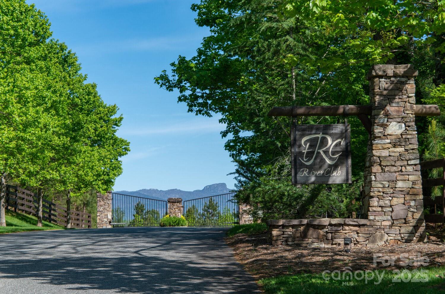 The Catawba River Club is a private gated, 180 acres, 35 home site community carefully designed around this bend of the Catawba's cool waters, nestled in the foothills of NC. These headwaters have been afforded protected status with the goal of Trophy Trout water designation. While the Catawba is the undeniable cornerstone of the Catawba River Club, the property also directly faces the monuments of the Blue Ridge Mountains: Grandfather, Table Rock, & Hawksbill Mountains. The views are breathtaking. Build your dream home in a very unique development that maintains miles of trails for residents to enjoy long walks and hikes along the river and through the woods.