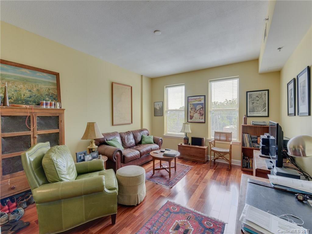 Nicely updated condo in the heart of Dilworth on East Blvd. Upgraded cabinets, Granite Counters, SST appliances, tile back splash, hardwood floors & updated light fixtures. Building is Concrete & steel construction with secure entrance & lots of parking in secure entrance parking deck. Home is walkable to restaurants, shops, grocery stores, Freedom Park & 3 minutes to uptown. Home includes all appliances plus an indoor storage locker. Building has fitness center & roof top terrace on 6th floor.