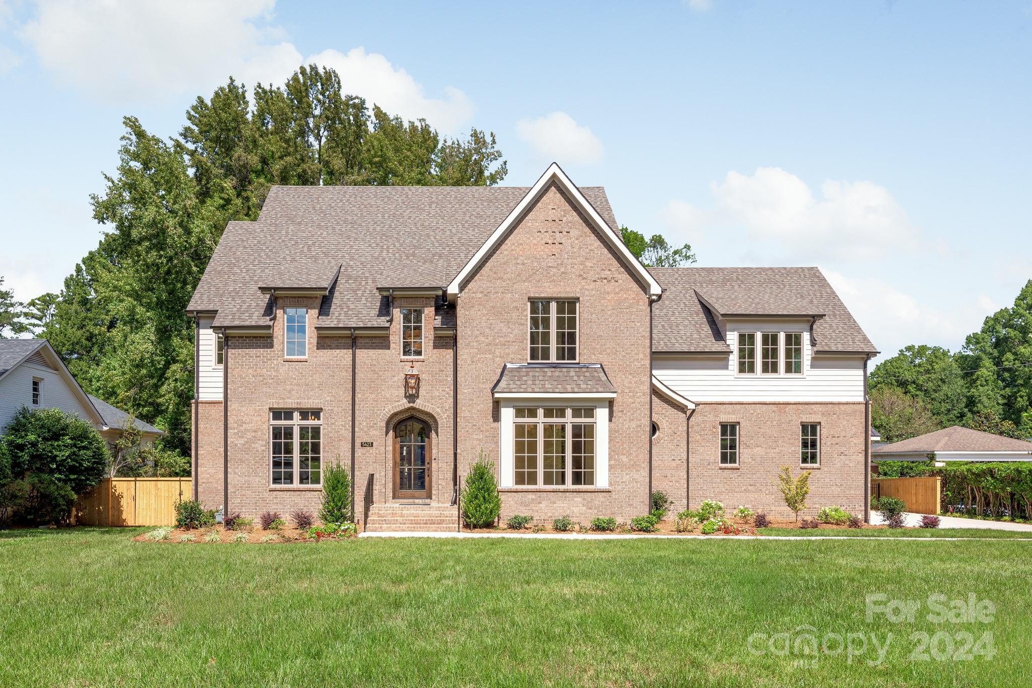 Welcome to this stunning home located on quiet street in Sherwood Forest. This lovely custom home features an impressive 5,296 heated square feet. There are 5 bedrooms, 5 full bathrooms, powder room, plus a large bonus room and a dedicated office. The kitchen is thoughtfully designed, equipped with 48" Wolf Dual Fuel Range, 48" JennAir Refrigerator, built in Bosch dishwasher and a second dishwasher in the pantry! Oversized aluminum clad windows create amazing lighting throughout! The spacious primary bedroom(located on first floor) has a retreat like feel with a large primary bath. The primary bath has a separate water closet, large shower with dual sets of fixtures and an oversized soaking tub.The second floor includes the laundry room(with beautiful tile floor and soaking sink)bonus room, and four secondary bedrooms-all bedrooms feature walk-in closets and have direct bathroom access. This floor plan was created for everyday function as well as effortless entertaining.