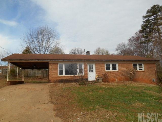 Brick house conveniently located near Valdese, Drexel and Morganton, this home offers three bedrooms and one and a half baths. Full, unfinished basement/garage. Large, attached carport. Large yard. Handyman special. Home will not qualify for financing. Sold As-Is. Seller addendum to follow purchase agreement. Proof of funds or pre-qualification letter required with all offers. Buyer or buyers agent to verify all information.  Deeded right of way and easement for driveway.