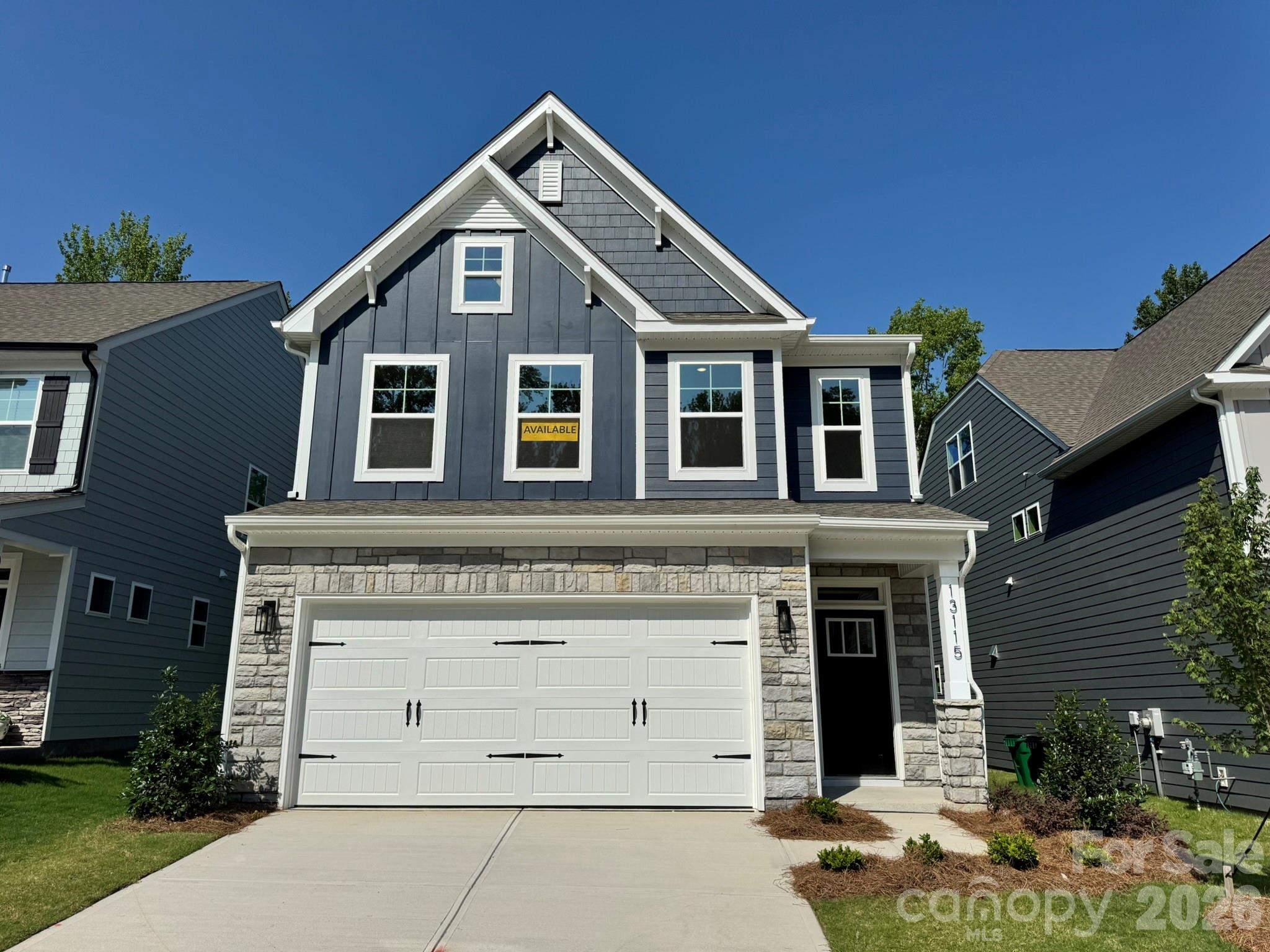 New boutique community in Charlotte near the University area with easy access to dining, retail, and interstates. This 2-story Arlington plan offers 3 bedrooms, 2.5 baths and more than 2,200 square feet of living space. The main living area features the family room with gas fireplace, breakfast area that walks out to covered porch and designer kitchen. The kitchen has upgraded cabinets, quartz counters, tile backsplash, and stainless appliances including a range hood. The main floor also features an office, powder room and foyer with tray ceiling. The primary bath has a shower with bench seat & semi-frameless door, double-bowl vanity, and linen closet. The upper floor is completed with two more bedrooms, a hall bath, loft, and laundry room. Visit today and find out more about this exciting new community!