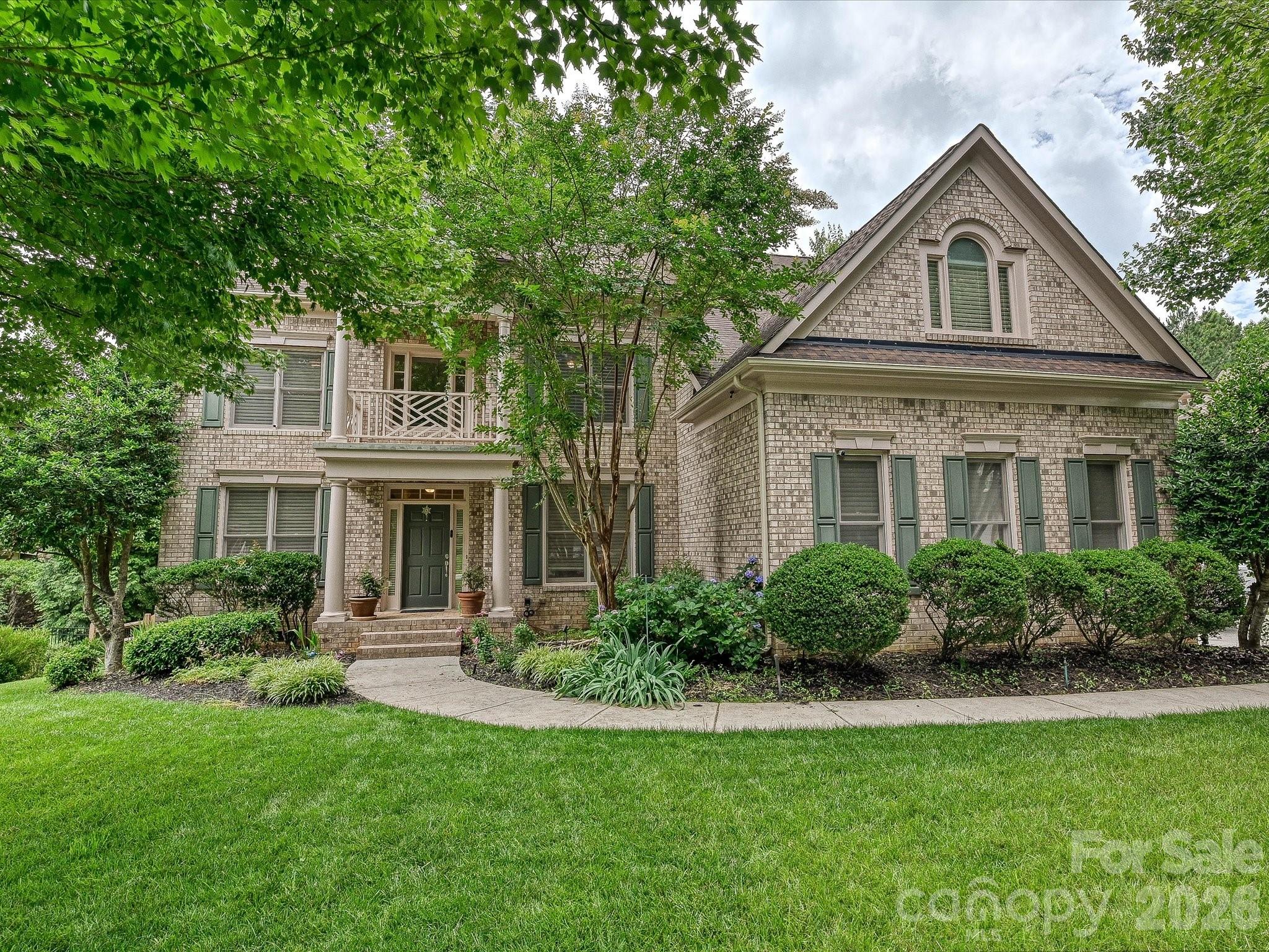 Rare opportunity to purchase in sought after Weddington Chase for under a million! Well maintained, ready for a Buyer's vision and priced accordingly! Popular Kenilworth plan w a finished 3rd floor on a prime wooded, fenced and private lot--plenty of room to add a pool! HW floors most of main level and 2nd floor, formal dining room w trey ceiling and picture frame molding, formal living room plus 2 story Great room w built - in cabinets and shelving and  a curved rear wall of windows, main level guest suite w full BA, spacious kitchen w lots of cabinet and counter space and a large pantry, bay window breakfast room and separate keeping room, main level full sized laundry room, built in desk in second floor hallway, enormous primary suite w trey ceiling and sitting area, large primary BA w tile flooring, separate shower and whirlpool tub, large owners retreat off of bath, large secondary BRs, all with direct BA access, finished 3rd floor has a large media/bonus room plus a bedroom, a separate flex room and a full Bath! 3 car sideload GA, large deck overlooking backyard, landscape lighting front and back, firepit in backyard. Three new A/C (all within the last 5 years - 2021 3 ton - 2nd floor; 2022 2.5 ton - 3rd floor; 2024 3 ton); the roof was replaced in 2016.