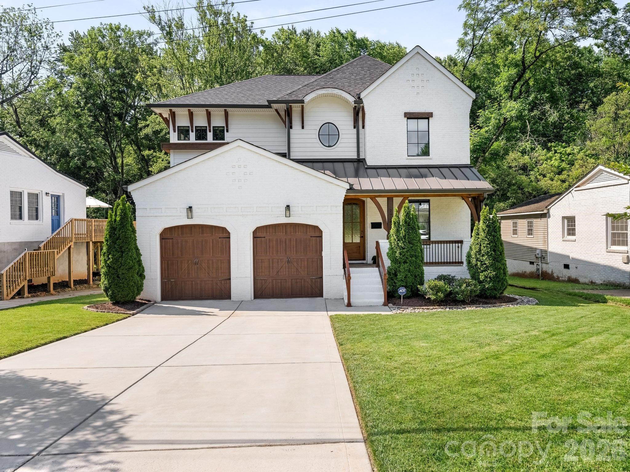 Beautiful 2 story home in desirable Myers Park that blends modern design with everyday comfort! Features include an inviting covered front porch, excellent floor plan with effortless flow, beautiful flooring, high ceilings and gracious living areas. Large windows provide great natural light. The chef inspired kitchen offers an abundance of white cabinetry, large island, stainless appliances and a fabulous walk-in pantry. The kitchen is open to the dining and great room - ideal for both entertaining and relaxed family living. Upstairs you will find a large primary suite with generous walk-in closet and luxury bath, 3 spacious secondary bedrooms, well-designed storage and a 2nd laundry room. The screened porch overlooks the nicely landscaped backyard and provides wonderful outdoor living! Easy layout, clean design and timeless appeal - a must see!  **Sellers are offering a $50K credit with acceptable offer. Buyers can use toward price, closing expenses or interest rate buydown**