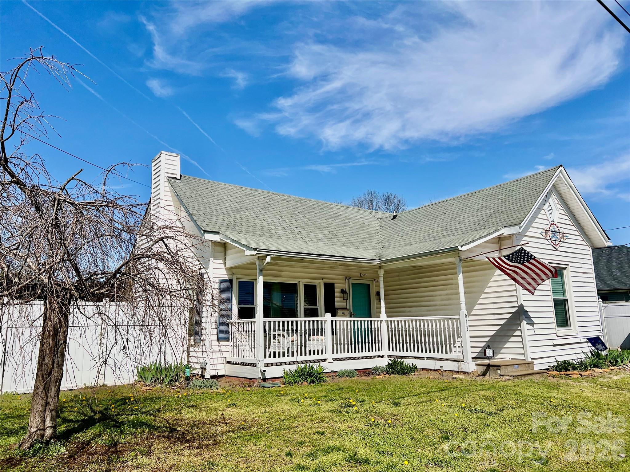Charming older home in downtown China Grove! This 2-bedroom, 1.5-bath home sits on a nice-sized lot and offers plenty of character. The property features a detached garage with a large area perfect for a workshop area or hobby room.  Large detached carport, currently used by the owner as an RV shelter.
Inside you’ll find a super cute kitchen, a spacious dining room perfect for entertaining, and a comfortable living room with plenty of space to relax. This is a must-see home with lots of charm!
