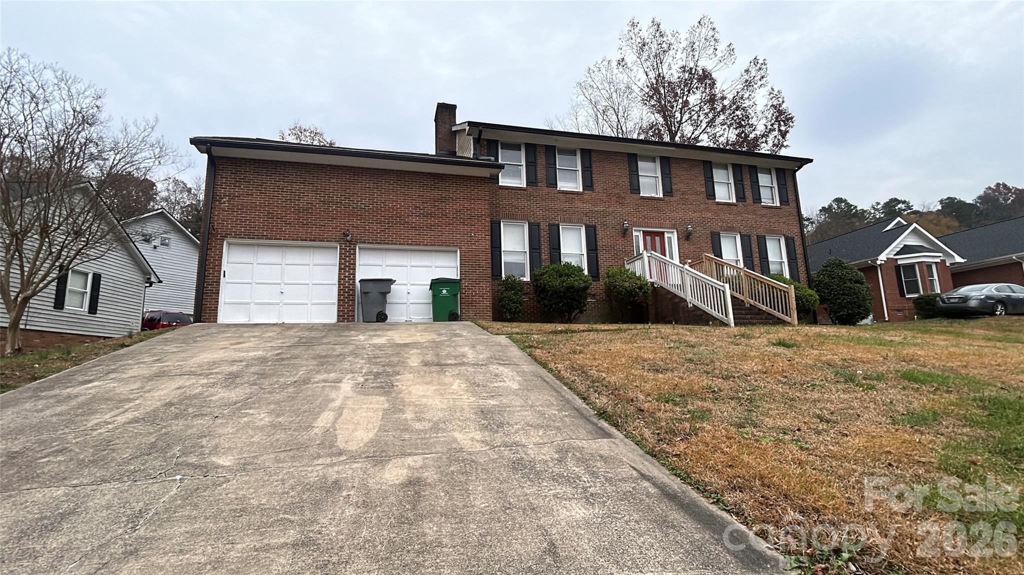 Reduction in Price! Homeowner is motivated to sell!  Discover the perfect blend of privacy and potential at 1022 Balsam Terrace, a classic all-brick residence tucked away in a quiet cul-de-sac with no HOA restrictions. This 4-bedroom, 2.5-bath home offers peace of mind with a roof and gutters replaced just last year in 2025 and features an interior highlighted by hardwood flooring and granite countertops in the kitchen. Crawl Space is incapsulated. One of the property’s standout features is the massive bonus/flex space located over the oversized two-car garage, providing a versatile footprint for a home office, media room, or play area. Also includes a smart garage door opener controlled by MyQ and smart thermostats. Sold as-is, this home does need some TLC, making it an incredible opportunity for buyers or investors looking to add their personal touch and build immediate equity in a prime Charlotte location.