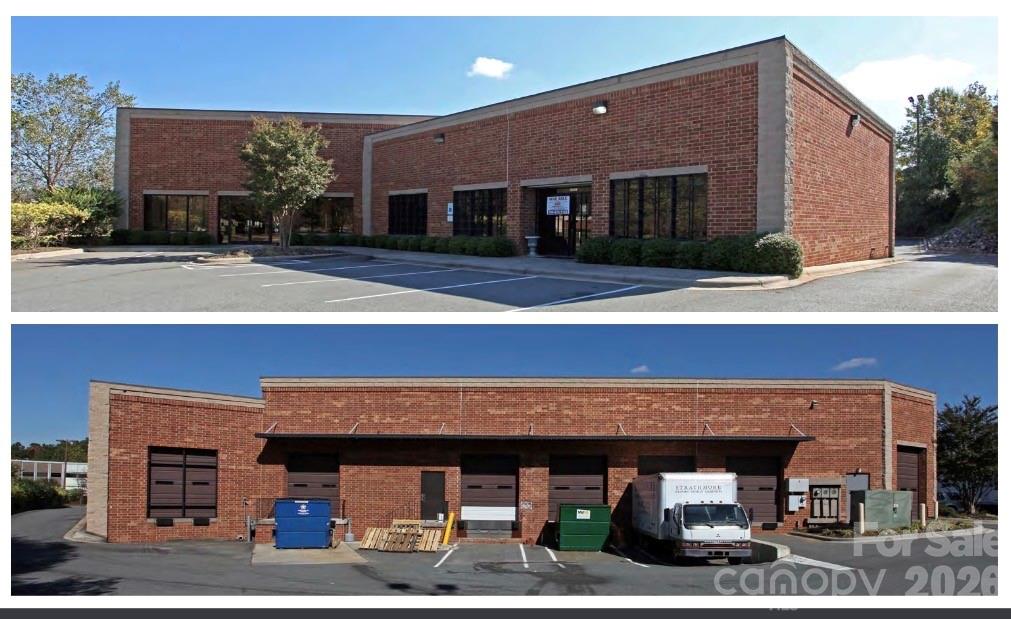 Fantastic Commercial building in a prime location. Property could easily facilitate multiple businesses if desired. Large open warehouse space, multiple separated office and conference spaces and multiple loading docks for shipping/receiving. Plenty of parking and easy in/out access provided by a circular drive. Everything you need to facilitate your business venture.