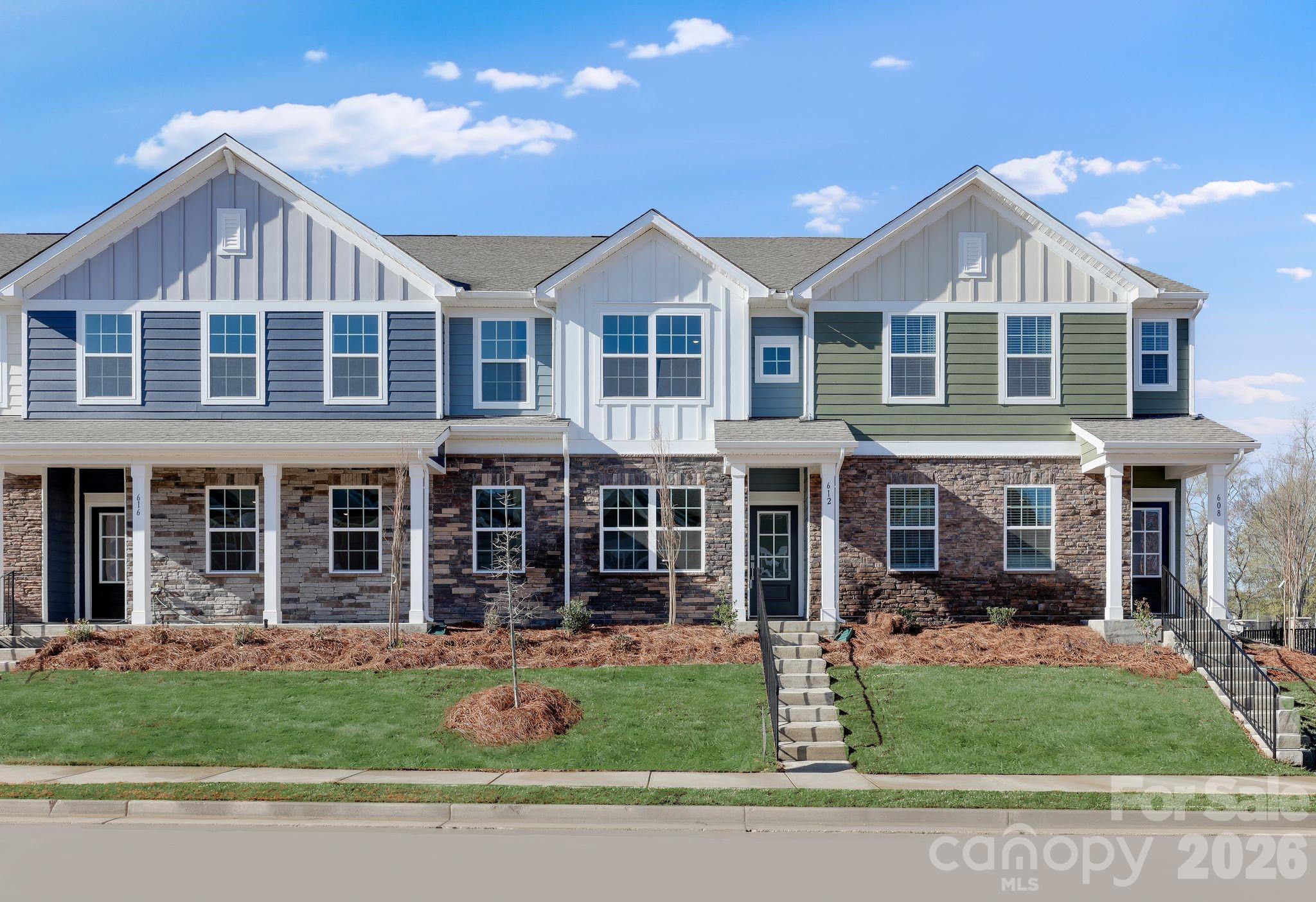The first floor of this two-story home is host to a spacious open floorplan that connects an inviting Great Room, breakfast nook and chef-inspired kitchen. There are three bedrooms located upstairs, including the luxurious primary suite, which features a spacious bedroom, en-suite bathroom and generous walk-in closet. Plus, our signature Everything's Included program means you will get quartz or granite kitchen countertops, subway tile backsplash, ceramic tile, and luxury vinyl plank flooring on the first floor at no extra cost! Cannon Village is a master-planned community offering new single-family homes and townhomes to a great location in York, SC. Future amenities will include a swimming pool, cabana, and dog park.