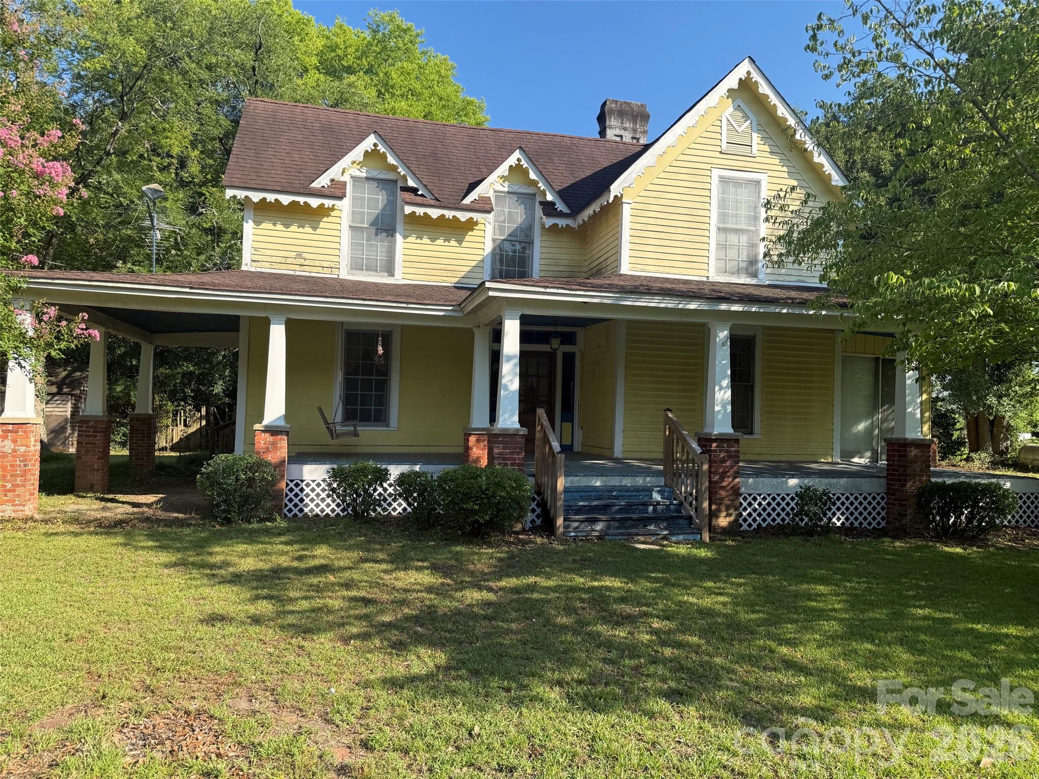 Very quaint, hard to find, Unusual, country home in every-sense of the WORD!  THIS is a FIND!  Nestled on 1.51 acres, w/ LOTS of outbuildings, home was built in 1900, according to records.  It looks like an updated (somewhat) rustic backwoods home, which it was when it was built. Let me rephase....not too updated!   It does have electricity but all the characteristics of a 'back woodsman home'.  You'll fall in love with 'yesteryear'!  Make it a cottage to 'BED N BREAKFAST'.  Endless possibilities!   Call for a 'guided' tour of this beautiful home, grounds, & outbuildings.  It's truly an ADVENTURE!   HEAT & AIR WILL BE ADDED (ON FIRST FLOOR) TO HOME BEFORE CLOSING.
