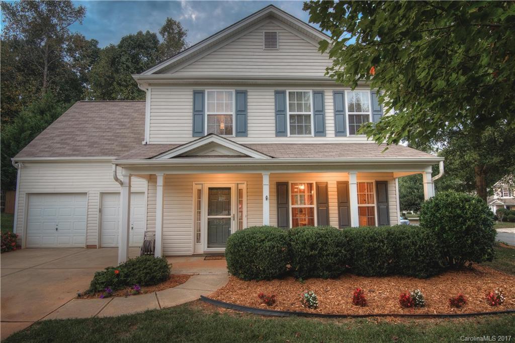 Immaculate Legacy Park Corner Lot Beauty! Completely Updated Throughout. Chef's Kitchen w/Granite Countertops, Custom Tile Backsplash & SS Appliances. Open Floorplan, Family Room w/Cozy Fireplace. Four Bedrooms Including Private Owners Suite w/Large Walk-In Closet & Bonus Upstairs. Private Fenced Backyard w/relaxing Koi Pond & New Outbuilding! Easy Commute to Ballantyne & Charlotte w/Fantastic Schools & Low SC Taxes. Amenities include Pool, Fitness, Basketball Court, Playground & Walking Trails!