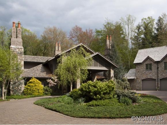 Tremendous reduction!! Private mountain retreat within the guarded & gated Ramble Biltmore Forest! The ultimate mountain shingle style estate would be a perfect family compound! Flowing open floor plan with soaring beamed ceilings,Exquisite Master suite wing and amazing outdoor living! Guest cottage and a gate house as well with stunning stone work. Unbelievable gardens with stone wall  & conservatory that is magazine worthy! Nothing compares!
