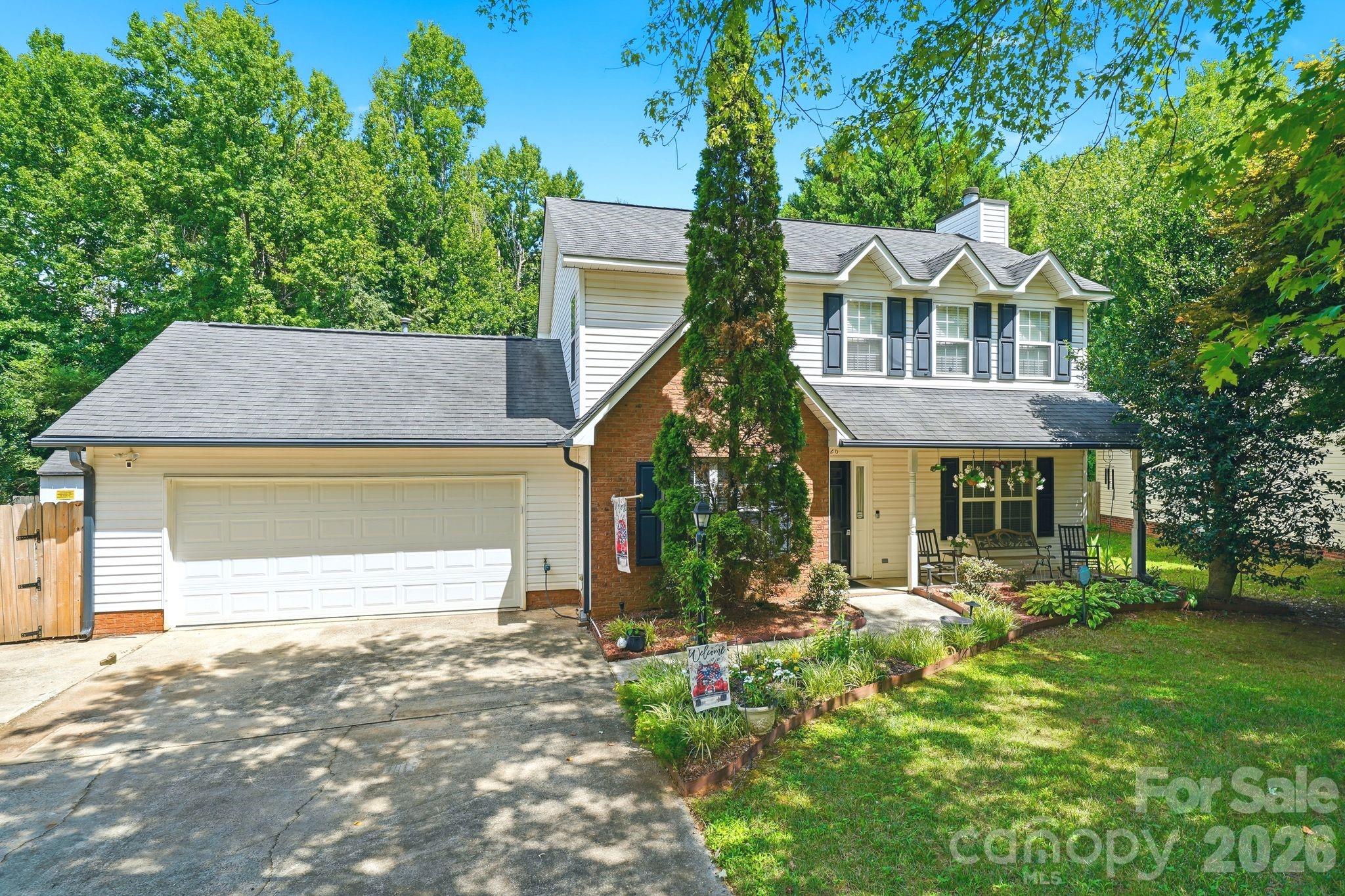 This charming 3-bedroom, 2.5-bath home sits on over half an acre, offering plenty of space both inside and out. The spacious lot provides endless possibilities for outdoor living, or recreation. A storage shed in the backyard adds extra convenience for tools, equipment, or hobbies in Charlotte!!! Whether you're looking for room to grow or simply enjoy a little more privacy, this property offers the perfect blend of comfort and space.