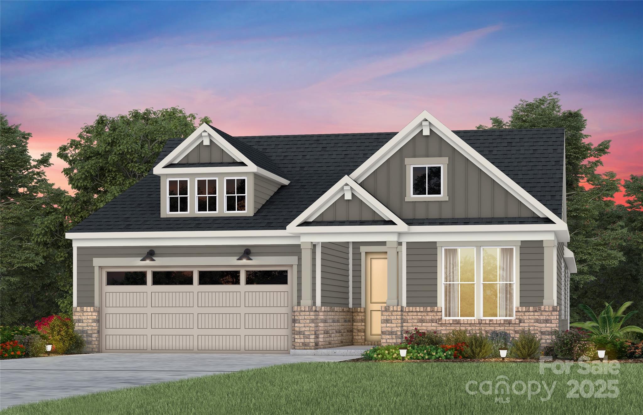 New Construction Home ready by April 2026 in Phase 2 at Kinsdale Community in Indian Land!  All included List Price, call for details.  Our versatile Mystique Ranch Style Floor Plan offers an open floor plan with the spacious Extended Gathering Room with magnificent Gourmet Kitchen with large island and gas appliances; Screen-Covered Porch ; Flex Room plus Secondary Bedrooms and a 2nd bathroom on Main; Upper Floor include large loft, Bedroom and Full Bathroom. Large Owner's Bedroom with Bathroom featuring a walk-in shower.  Visit us at our sales center, in the community, to learn more about this and other incredible homes in tranquil Kinsdale. HOA fees include High-Speed Internet/Cable and private trash collection. All Photos are representative only, not of this home.