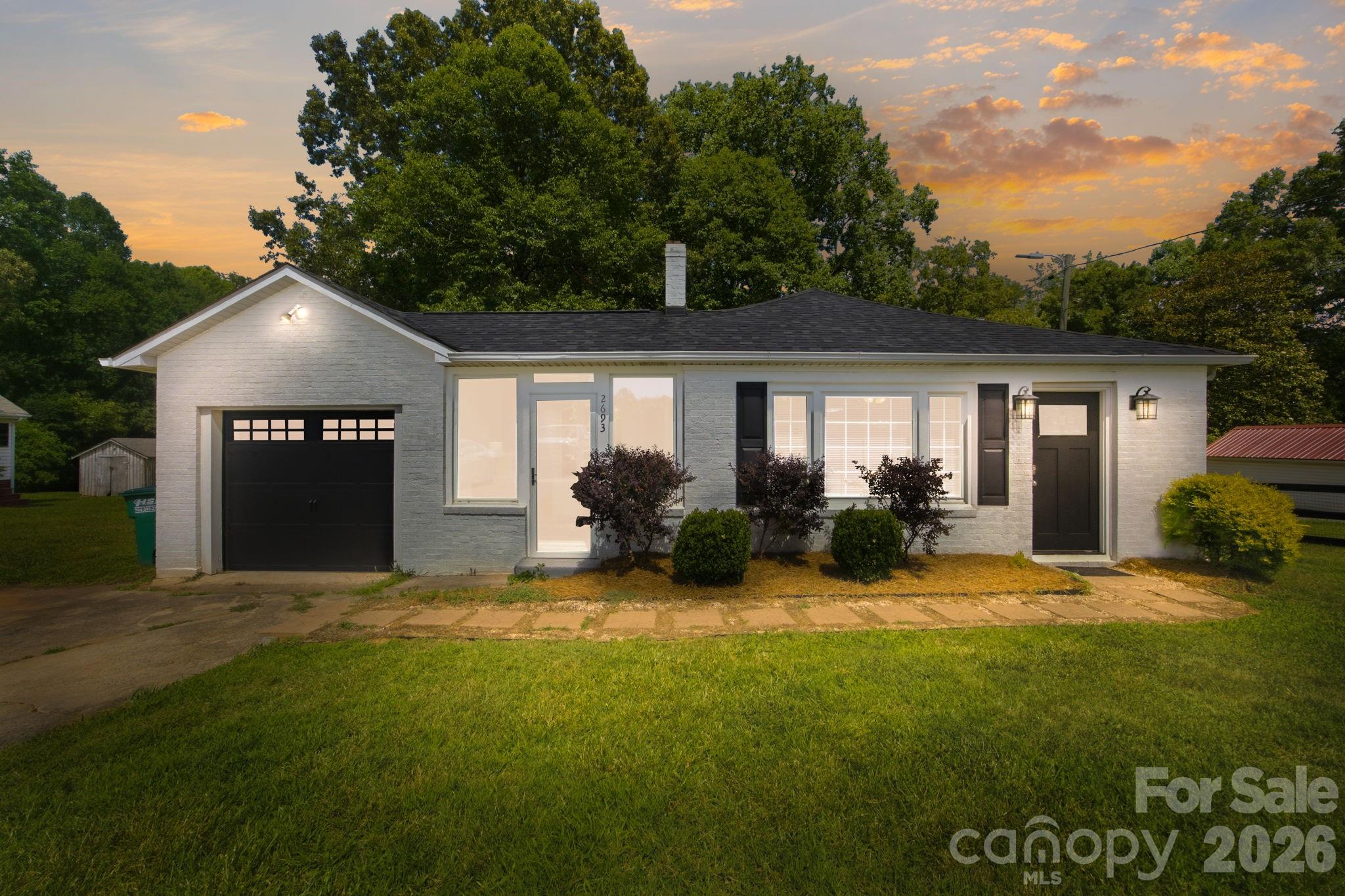 Where modern updates, peaceful surroundings, and investment potential come together on 2.3 private acres. This beautifully renovated FULL-BRICK transitional ranch offers 3 bedrooms and 2 bathrooms, featuring thoughtfully designed living spaces that seamlessly blend timeless character with today's most desirable finishes. From the updated interior to the inviting layout, every detail has been carefully curated to provide comfort, style, and functionality for modern living. MOVE-IN-READY - this property offers endless possibilities for those seeking space, flexibility, and room to grow. Whether you envision creating your own private mini-estate, adding gardens, workshops, recreational amenities, or simply enjoying the freedom of expansive outdoor living, this property provides the canvas to bring your vision to life. The spacious grounds offer exceptional opportunities for future projects while maintaining the peaceful, country atmosphere that makes this property so special. With its combination of modern updates, usable acreage, and versatile potential, this home is ideal for buyers looking to enjoy today while creating something even greater for tomorrow. Conveniently located near major highways, this property offers easy access to some of North Carolina's most desirable destinations. Enjoy a peaceful, country setting while remaining within convenient driving distance of Charlotte, Hickory, Asheville, Gastonia, and surrounding communities, making commuting, shopping, dining, and entertainment readily accessible. This home is currently operating as a successful Airbnb, offering excellent flexibility for investors or owner-occupants alike. Furnishings may be available for purchase with an acceptable offer, providing a potential turnkey opportunity for buyers interested in continuing the short-term rental operation. NO HOA - NO Restrictions!