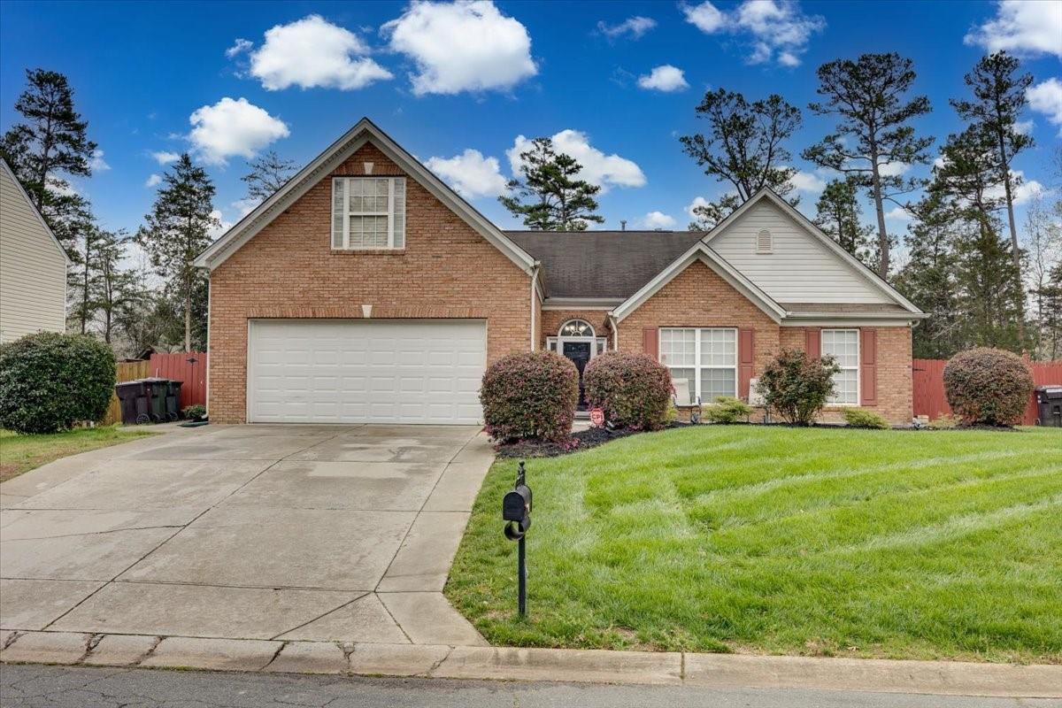 Welcome to 553 Saddlebrook! This incredible home is conveniently located near shopping, restaurants, and I-77 and offers 4 bedrooms and 2 bathrooms with no HOA! The home has fresh paint in the kitchen, dining room, hallway bath, and 2 of the secondary bedrooms. There is updated LVP flooring in the dining room, kitchen and breakfast nook.  Three bedrooms are located on the main level with an additional bedroom on the 2nd floor. The primary bedroom offers space galore with a flex area that could be used as a sitting area, office, or additional closet space. The backyard is amazing for entertaining with a large deck and 2 storage buildings and all fenced in with an irrigation system. HVAC was replaced April 2022.