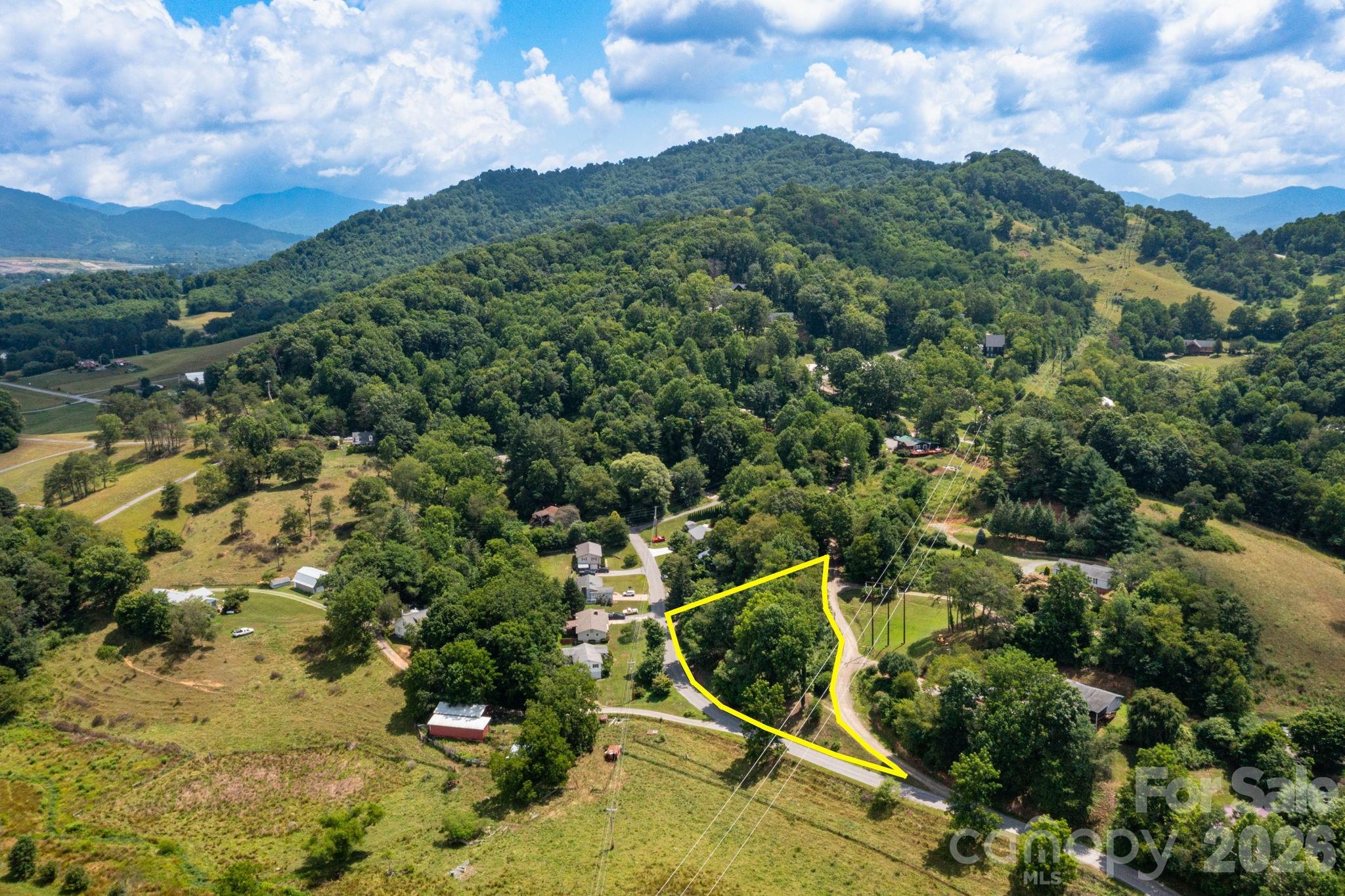 Discover the possibilities with this beautiful .72-acre parcel of gently rolling land, offering a peaceful setting while still being conveniently located just 25 minutes from Asheville and 15 minutes from Waynesville. This property provides the perfect blend of privacy, space, and accessibility—an ideal opportunity to create your own mountain retreat, build your dream home, or enjoy the extra room that is increasingly hard to find. Surrounded by a tranquil setting, this property offers endless possibilities for those seeking room to spread out while staying close to shopping, dining, outdoor recreation, and all that Asheville and Waynesville have to offer. For even more potential, this property can be purchased together with the neighboring home at a discounted price, creating an exceptional opportunity for expanded acreage, added privacy, or a multi-generational living arrangement. With its desirable location, peaceful atmosphere, and flexible purchase options, this unique property is ready for your vision.