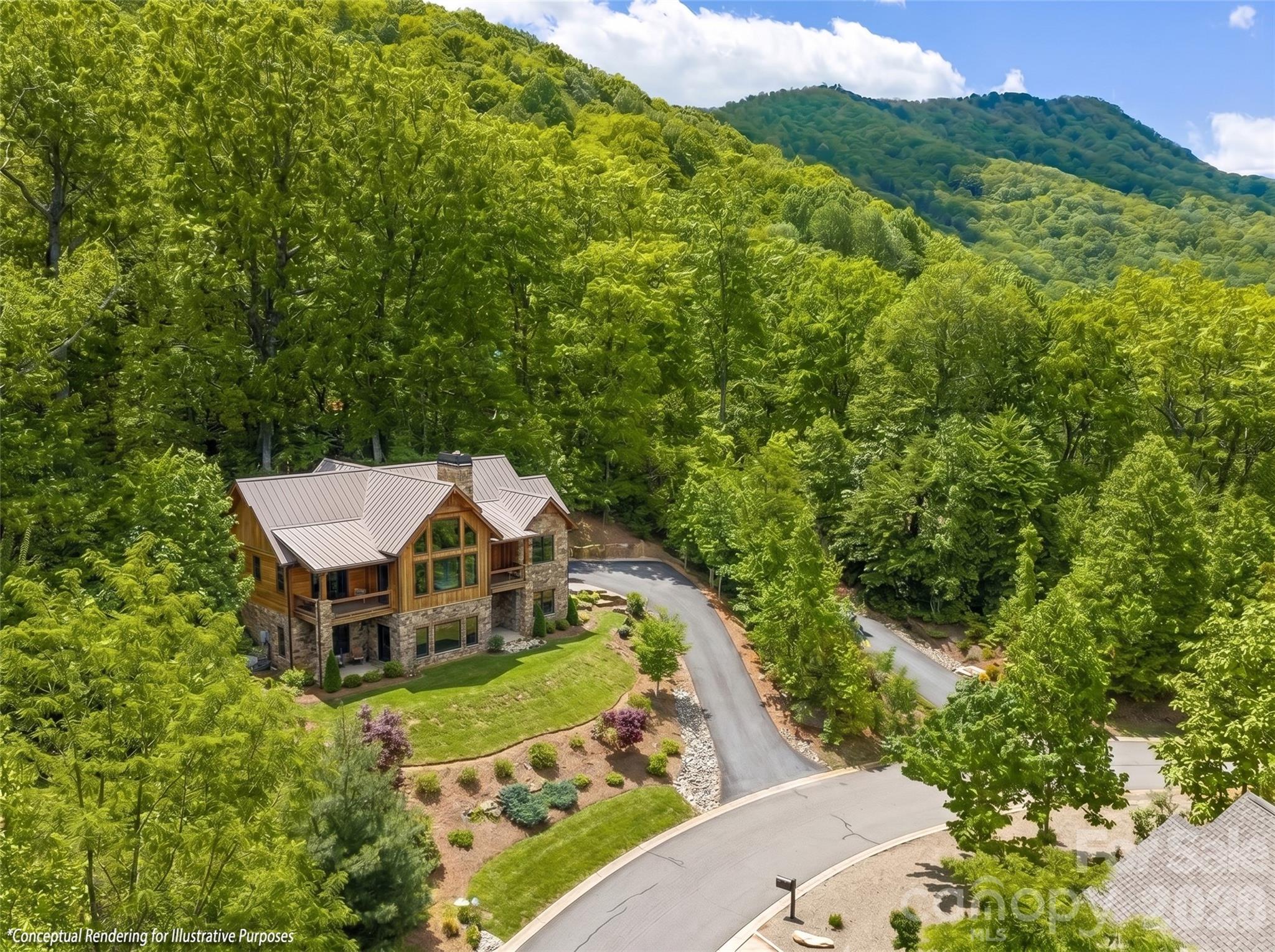 Rare opportunity to build your dream home in The Settings of Black Mountain — one of WNC's most coveted gated communities. Perched between 2,500 and 3,750 feet of elevation, these buildable lots deliver breathtaking layered views of the Seven Sisters mountain range and the charming town of Black Mountain below. The Settings spans 370 acres with 115 acres of permanent conservation preserve — so the privacy and scenery you're buying into are protected. Enjoy 2 miles of hiking trails, a stunning stone clubhouse with mountain views, and a community playground, all just minutes from downtown Black Mountain. Underground utilities throughout — natural gas, city water and sewer, fiber optic internet, and underground electric — rare at this elevation in WNC. HOA: $1,600/year. A Firewise and Dark Sky certified community. Verify lot-specific utility connection points prior to purchase.