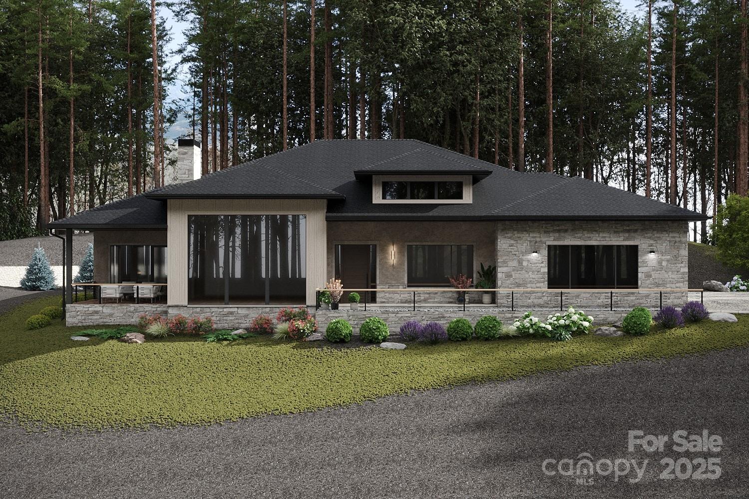Experience elevated mountain living in this stunning new construction home nestled in The Cliffs at Walnut Cove. This thoughtfully designed residence offers over 3,800 heated square feet and blends timeless architecture with modern comfort and elegance. Set on a serene homesite, the home features 3 generously sized bedrooms, 3.5 luxurious baths, a private office, and expansive indoor-outdoor living spaces. The open-concept great room flows seamlessly into a gourmet kitchen and dining area perfect for entertaining or relaxing in style. The primary suite is a true retreat, boasting a spa-like bath and an oversized walk-in closet. Exceptional attention to detail can be found throughout—from the covered front and rear porches to the 2-car garage offering ample space for vehicles, storage, or hobbies. Every inch of this home is designed for comfort, function, and refined mountain living. A rare blend of luxury and nature—your mountain dream home starts right here.