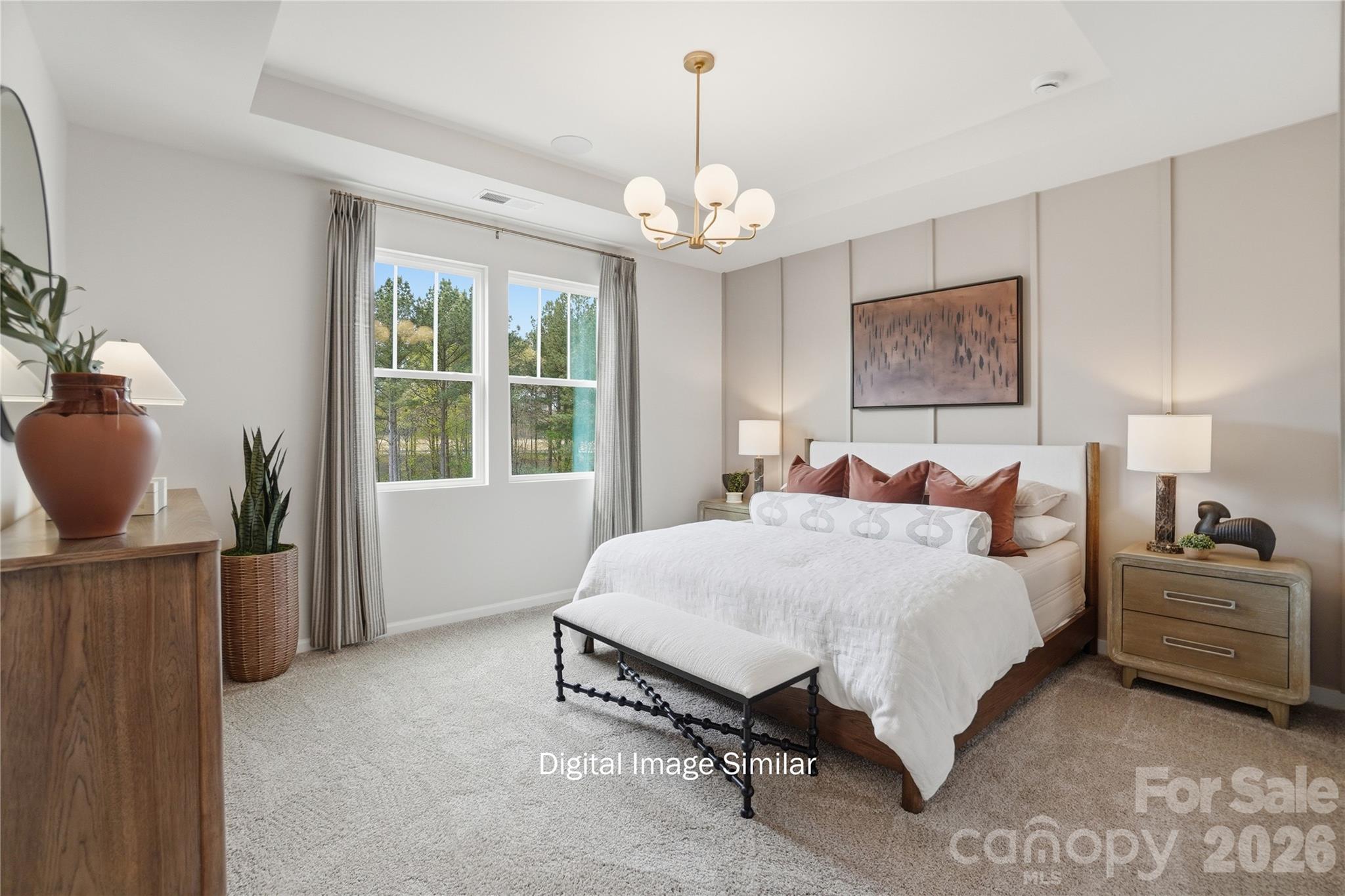 Start your homeownership journey with the Grifton, a unique end-unit townhome with a 2-car garage that truly lives larger than expected! The open second floor features a bright, oversized living area along with a private primary suite—perfect for everyday comfort. Downstairs, two secondary bedrooms offer flexibility for a home office, guest room, or roommate setup. With its smart layout and low-maintenance lifestyle, the Grifton is the perfect place to call your first home!

This homesite is surrounded by treeline and common area, not backing up to any building.

Bratton Pointe is just minutes from I-77, the Galleria Shopping Center, and Waterford Golf Course.  This neighborhood makes everything easily accessible. Residents enjoy a large pavilion, multiple pocket parks, a dog park, and a community garden—perfect for relaxing, playing, and connecting with neighbors. Bratton Pointe isn’t just a place to live, it’s a neighborhood to enjoy!

Take advantage of limited-time builder financing incentives—Don’t Wait!