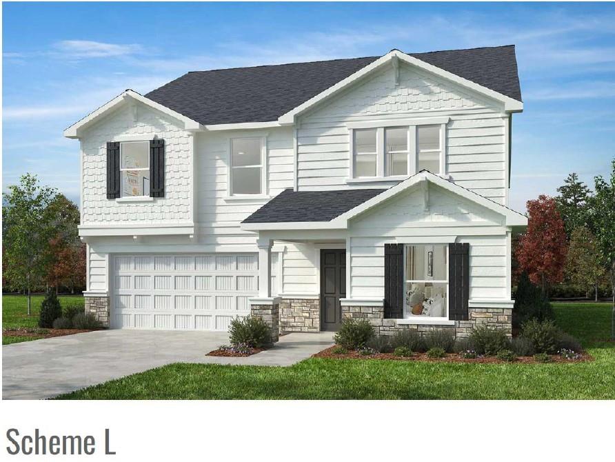 Beautiful home in a New Community with Pool, Cabana, Playground and walking trails!  All of our homes are designed to be Energy Star Certified.  This spacious 5-bedroom 3 bath property offers the perfect blend of elegance and charm with deck, bedroom and full bath on main, den with double doors, flex space, unfinished basement with rough ins, Open floor plan with plenty of windows. Kitchen is well appointed with Stainless appliances which include a gas range. 42-inch cabinets, 9Ft ceilings, Luxury Vinyl Plank floors at main floor and at stairs.  This home also offers a large loft, large bedrooms, beautiful open spaces, deck at rear and covered porch at the front of the home.  This home will not last.  Hurry in to make this beautiful home yours.