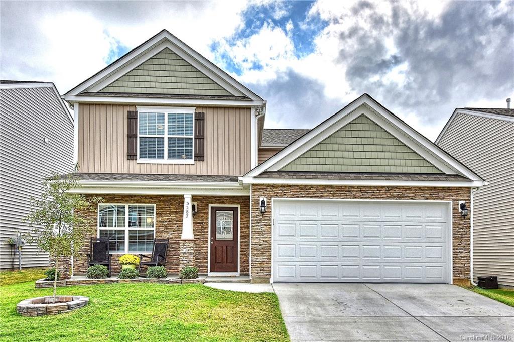 Rare, master-on-main-floor, four-bedroom, two-and-a-half-bath home built in 2016. Gleaming wood floors throughout main floor. Very large formal dining room, open floor plan from kitchen to family room, great for entertaining. Second floor boasts a huge bedroom with two closets and two very spacious secondary bedrooms. Loft area that is great for gathering, playroom, man cave or office. Finished garage with epoxy floor. All located in a very convenient neighborhood with pool, playground and more.