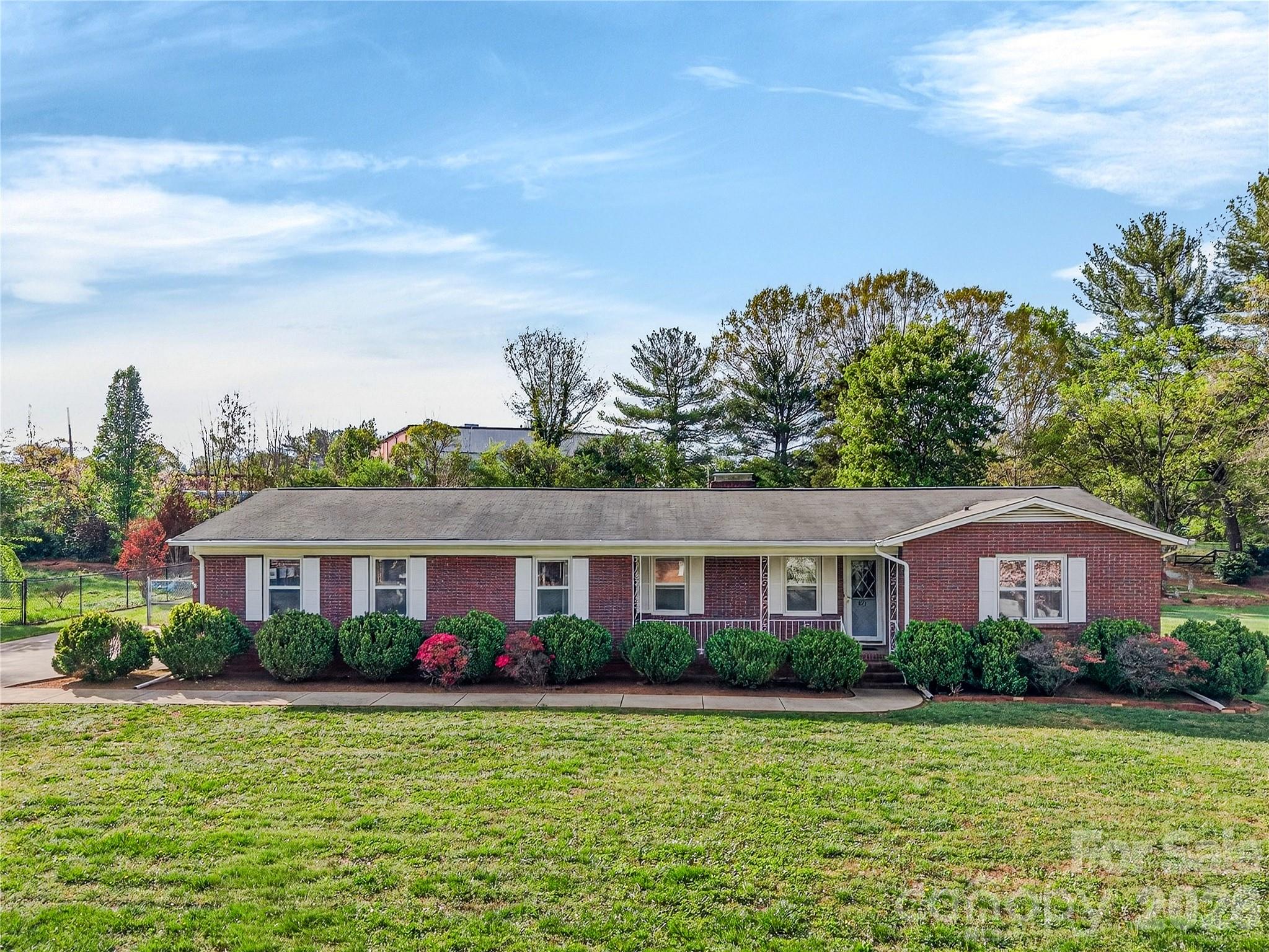 Discover the ranch you've been searching for! This charming home features three spacious bedrooms and two bathrooms. It is very clean and well-maintained, situated in a sought-after area near Iredell Health Hospital. Additionally, it's just a short distance from the revitalized downtown Statesville social district, which offers a variety of dining, shopping, and nightlife options. This home is ideal for a new family or anyone seeking proximity to healthcare facilities. The fenced backyard is perfect for entertaining, making it a great space for children and pets.