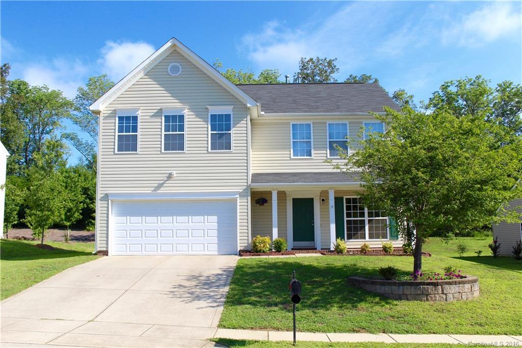 Immaculate 2 story home with a large lot. Community swimming pool, award winning Clover Schools, low York County taxes. Move in ready. Open floor plan with brand new laminate wood flooring throughout downstairs, stainless steel appliances in kitchen; all new within the last 5 months! Home warranty will be included. Expanded patio and great landscaping complete this home in established neighborhood. Great location convenient to everything. Won't last long!