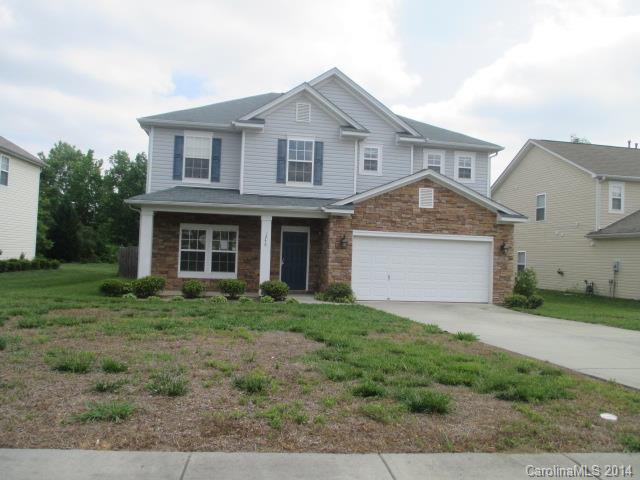 Attractive partial stone 2 story home with 4 bedrooms, 2.5 baths, kitchen with island, living room and dining room. Home features fireplace, ample cabinet spaces on kitchen, tray ceiling master BR, doubled sinks bath, spacious rooms and neutral colors throughout. Home sits on 0.28 acre nice lot with front porch, fenced back yard and 2 car attached garage. Rehab complete w/fresh paint. School assignments are from CMS website and accurate as of 06/03/14.