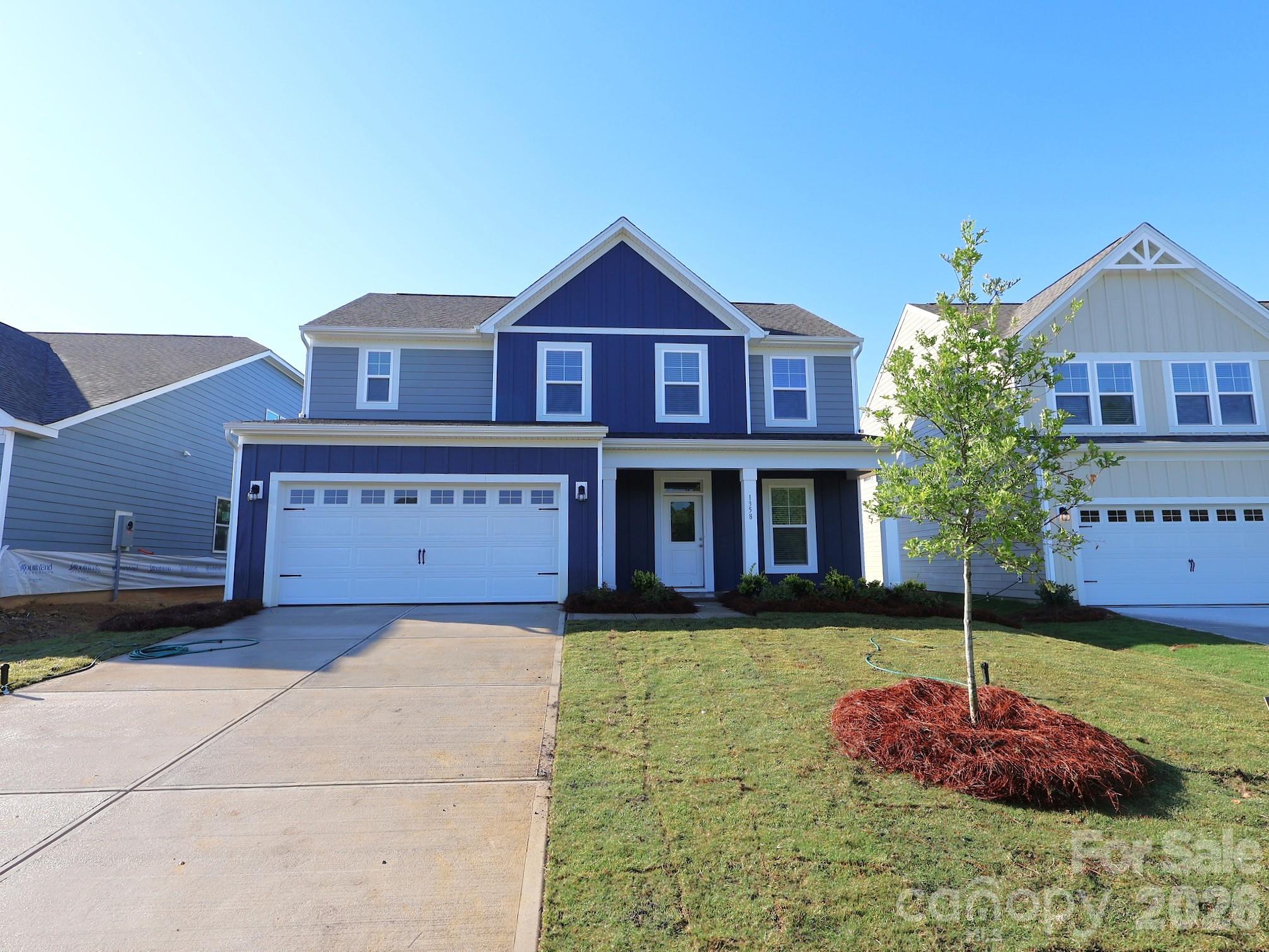 Welcome to the Dearborn at Canterbury Station! This community is located just minutes from Wingate University & offers all the amenities needed for a functional lifestyle. This beautiful home is set to impress with modern features & elegance. Entering the home from the front covered porch, you are greeted with an inviting and homey foyer. Off to the side, you'll find a flex space that is perfect for a home office or a separate dining space. The home will open up when entering your main living area. The kitchen is equipped with stainless steel appliances, a French door refrigerator, kitchen island and quartz counter tops. The breakfast area allows for sit down meals & extra space. Walk out the sliding doors to your extended patio to enjoy entertaining or a morning coffee. The family room is spacious and open, allowing for a sectional as well as additional furniture. Throughout the main living areas is easily maintainable EVP flooring for easy cleaning and 2" faux wood blinds accent the windows throughout the home. Upstairs you will find 3 additional bedrooms, a shared bathroom and the laundry room, complete with a full size washer and dryer. The Owner's suite is designed to maximize elegance. With plenty of natural lighting, you'll find relaxtion will come easy. The walk-in closet allows for maximum space for all your wardrobe needs. Finally, the en-suite is nothing short of spa-like. With a dual vanity, private toilet area & a tiled shower. Welcome to your new home!