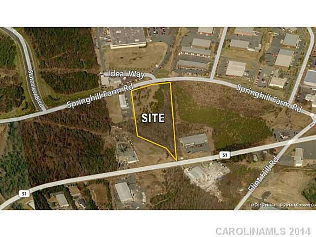 5.5+ Acres zoned Urban Development. Ideally suited for Industrial/Flex, Office or Retail. Zoning allows variety of uses. Location allows great accessibility for many uses. Only 12 miles south of Charlotte CBD and 15 miles from Airport.