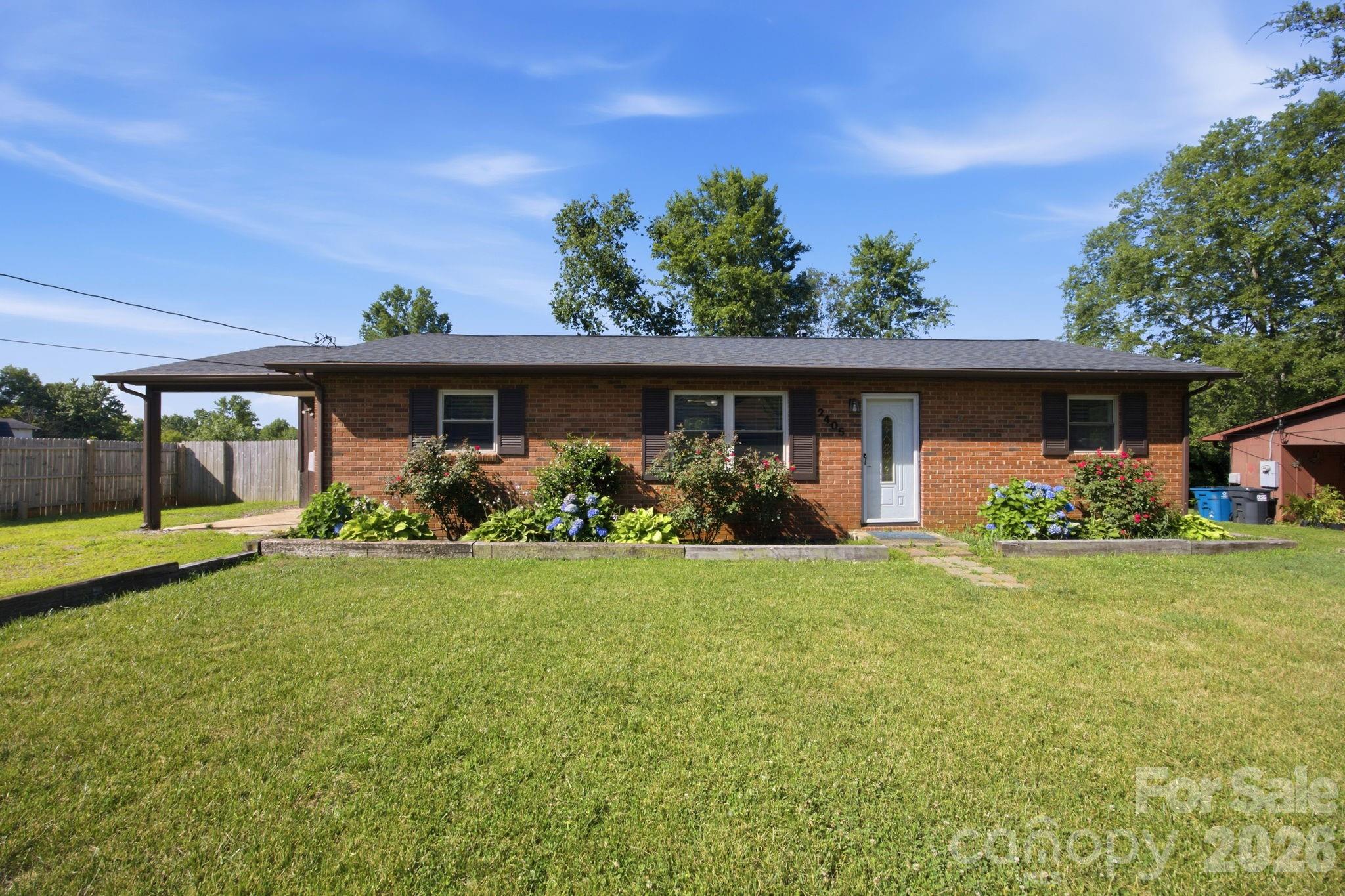 Welcome home to this charming all-brick property that has been thoughtfully updated and lovingly maintained. With major improvements already completed, including a new HVAC system (2019), roof (2020), hot water heater (2025), and water purification system (2025), you can move in and start enjoying your new home right away.

Step outside and discover one of the home's most inviting features: a fully fenced backyard with plenty of space to gather with friends, enjoy time with pets, start a garden, or unwind after a long day. The large storage shed offers excellent space for hobbies, lawn equipment, and seasonal items, while the carport and attached storage room add even more convenience.

Whether you're looking for your first home, downsizing, or adding to your investment portfolio, this property offers comfort, functionality, and a welcoming outdoor setting you'll appreciate year-round. Come see all it has to offer!