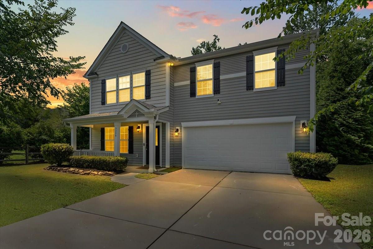 Welcome to 5229 Hawkins Meadow Court! This beautifully updated 4-bedroom, 2.5-bath home tucked away on a quiet cul-de-sac and offering the perfect combination of space, comfort, and convenience. With fresh updates throughout and a desirable open-concept layout, this move-in-ready home is designed to fit today’s lifestyle. Step inside to discover luxury vinyl plank flooring throughout the main level, creating a seamless flow between the living, dining, and kitchen spaces. The inviting family room features a cozy gas fireplace and opens to the heart of the home—the beautifully refreshed kitchen. Here you’ll find new granite countertops, freshly painted cabinetry, sleek appliances, abundant cabinet space, and plenty of room for gathering with family and friends. Upstairs, a versatile loft provides the flexibility for a home office, media room, play area, fitness space, or second living area. The spacious primary suite serves as a private retreat, featuring a large walk-in closet and an ensuite bathroom complete with dual vanities, a private water closet, a relaxing garden tub, and a separate walk-in shower. Three additional bedrooms and a full bathroom provide ample space for family, guests, or hobbies. Recent improvements include new carpet, fresh interior paint, and fresh exterior paint, allowing the next owner to enjoy a truly turnkey experience. Outside, the fenced backyard offers privacy and space for entertaining, pets, gardening, or simply relaxing outdoors. Ideally located near the University area and just minutes from the growing Farmington mixed-use development, residents will enjoy convenient access to shopping, dining, entertainment, parks, and walking trails while still enjoying the peace and privacy of a cul-de-sac setting. Schedule your private showing TODAY!