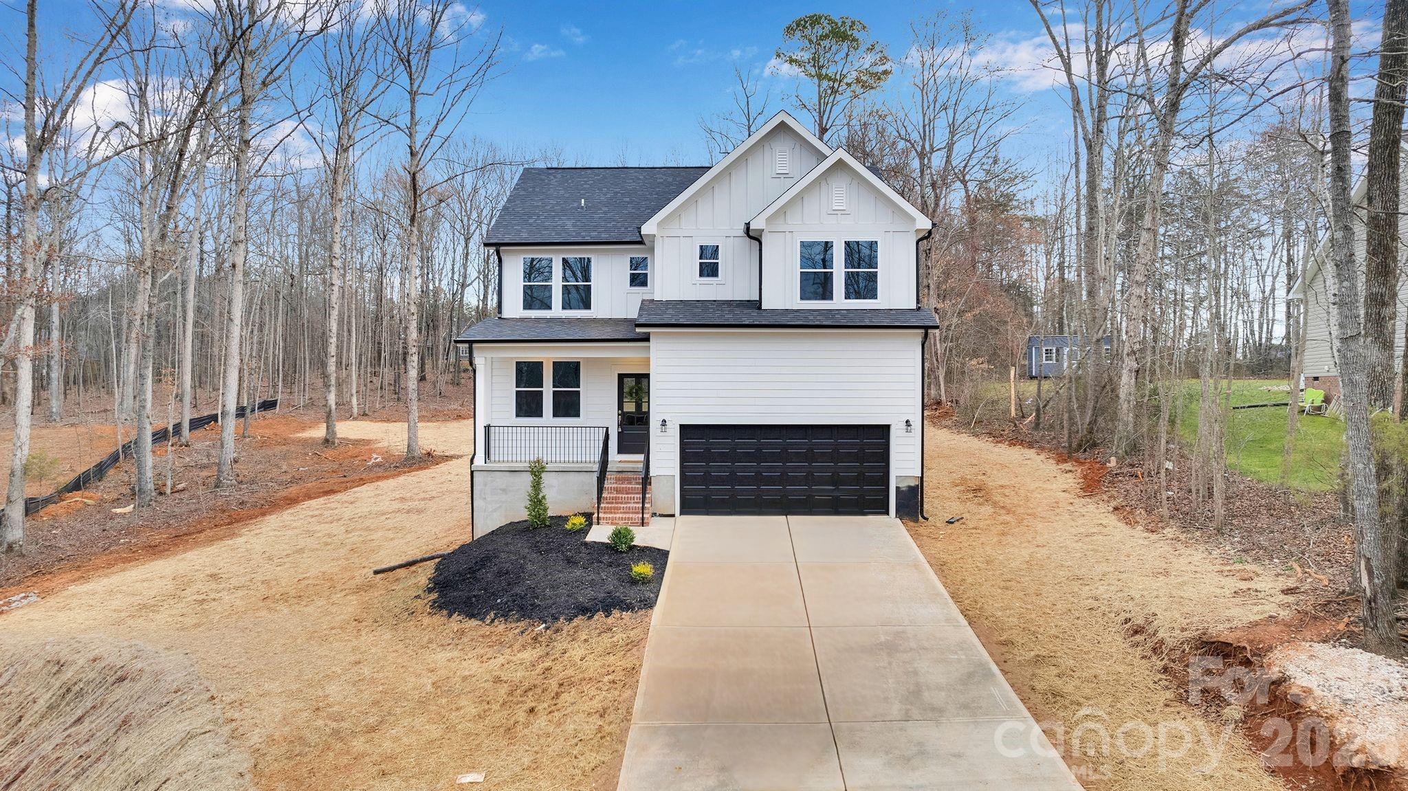Move-in ready new construction in the quiet Forest Creek community, this home delivers that “brand-new house” feel without the luxury price tag. Images shown are of a similar completed home and are for illustration purposes only. Updated photos of this home will be available 3/5 Thoughtfully designed with an open-concept layout, the kitchen, dining, and living areas all flow together to create the perfect everyday living and entertaining space. A spacious primary suite provides a relaxing retreat at the end of the day, while well-sized secondary bedrooms give you flexibility for kids, guests, or a home office. Enjoy the peace of living just outside town with the convenience of public water, newer systems, and low-maintenance living that helps keep surprise repair costs down. All of this in a location that offers an easy Statesville commute, quick access to major highways, and a welcoming neighborhood feel buyers have been looking for.