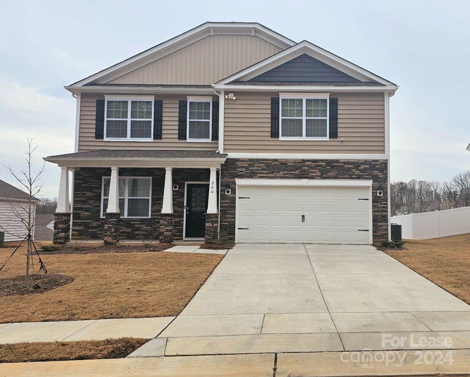 Lovely new construction in area of hard to find availability. Move in ready. Excellent Schools and hometown living await !
