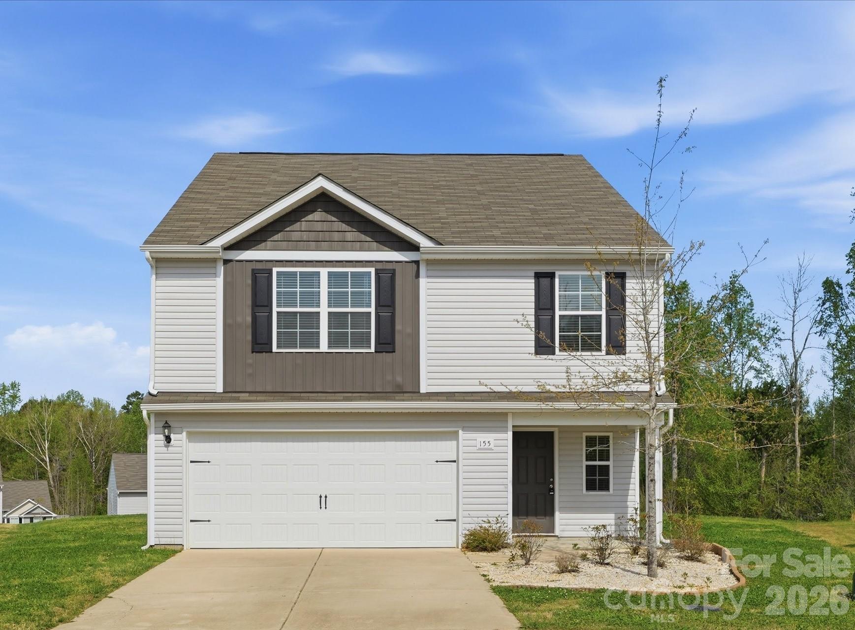 $5000 seller paid credit for buyers - plus lender offering credits for buyers -  This beautifully maintained home is ideally located near shopping, dining, and everyday conveniences.

Step inside to a stunning open-concept floor plan featuring upgraded luxury vinyl plank flooring throughout the main level. The chef’s kitchen is truly the heart of the home, complete with a huge breakfast bar, granite countertops, recessed lighting, two spacious pantry closets, and a generous dining area overlooking the backyard.

The bright and airy living room is filled with natural light, creating a warm and inviting space for relaxing or entertaining.

Upstairs, the spacious primary suite offers a vaulted ceiling, a large walk-in closet, and a private bathroom with an oversized shower. Three additional bedrooms and a full bathroom provide plenty of space for family, guests, or a home office.

Additional highlights include a convenient main-level half bath and an attached two-car garage.

Enjoy outdoor living in the backyard, featuring a large covered patio—perfect for entertaining or unwinding. The community also offers fantastic amenities, including a park, dog park, and scenic walking trails.