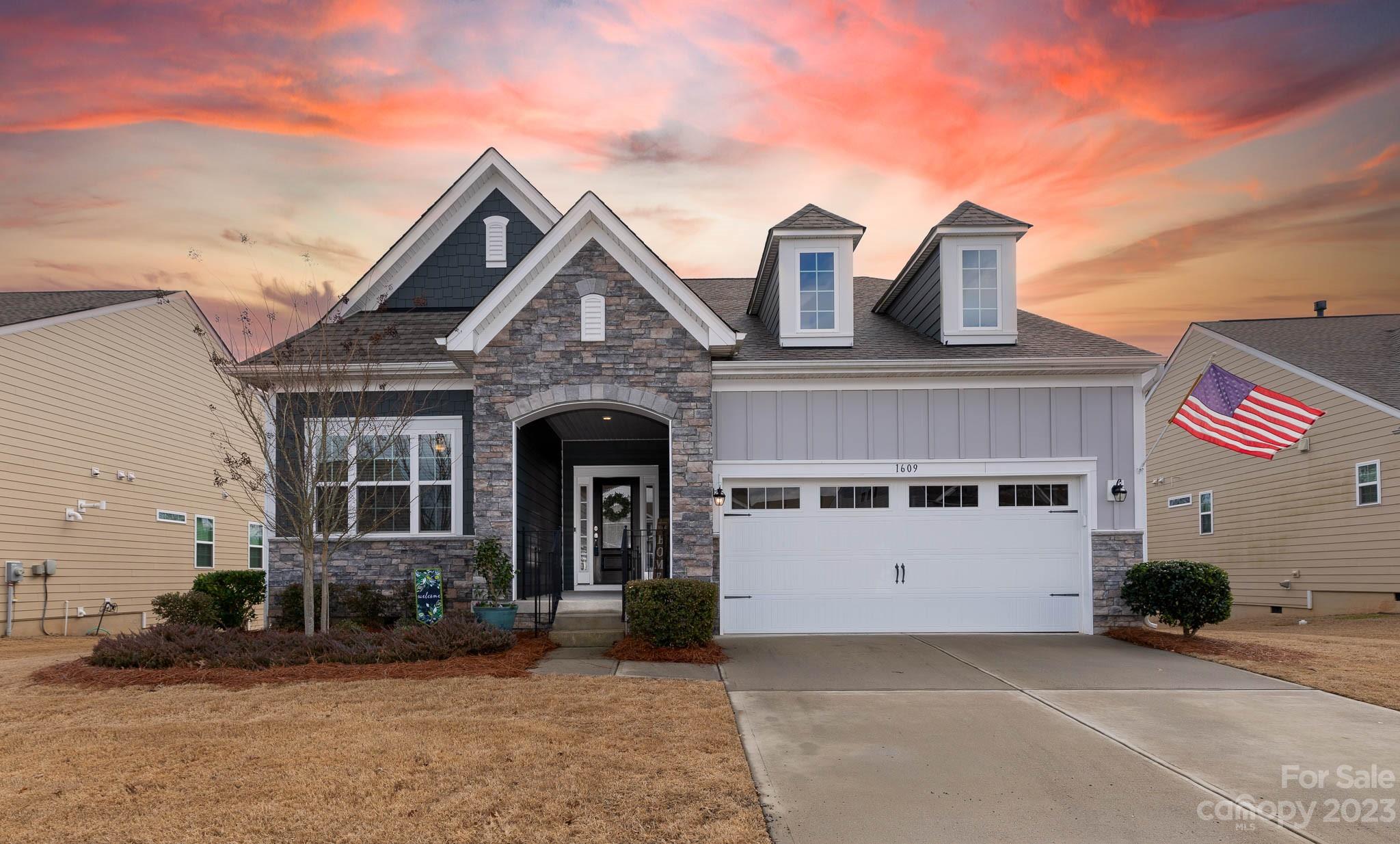 Welcome to gated Tree Tops, a 55+ subdivision in SC. This Lennar home has 1.5 stories with 3 bedrooms & 3 full baths. The large kitchen with oversized granite island is wonderful for gathering. The dining area & family room are just steps away. An inviting screened porch awaits you & flows onto a beautiful patio that overlooks an outdoor fireplace & private wooded landscape. The primary bedroom is at the back of the house with a full bath, walk-in shower, double vanity, water closet & large walk-in closet. This home offers a private bedroom for visitors on the 2nd floor. The 2nd floor also has a full bath along with a large bonus room that is perfect for family & friends that visit. This home provides the perfect area for a drop zone as you come in from the garage. When you buy this home in Tree Tops you are buying a lifestyle. Enjoy the walking trails, beautiful lake, sports courts, amphitheater, clubhouse, fitness rooms & the Cabins for cards, sewing & more.
