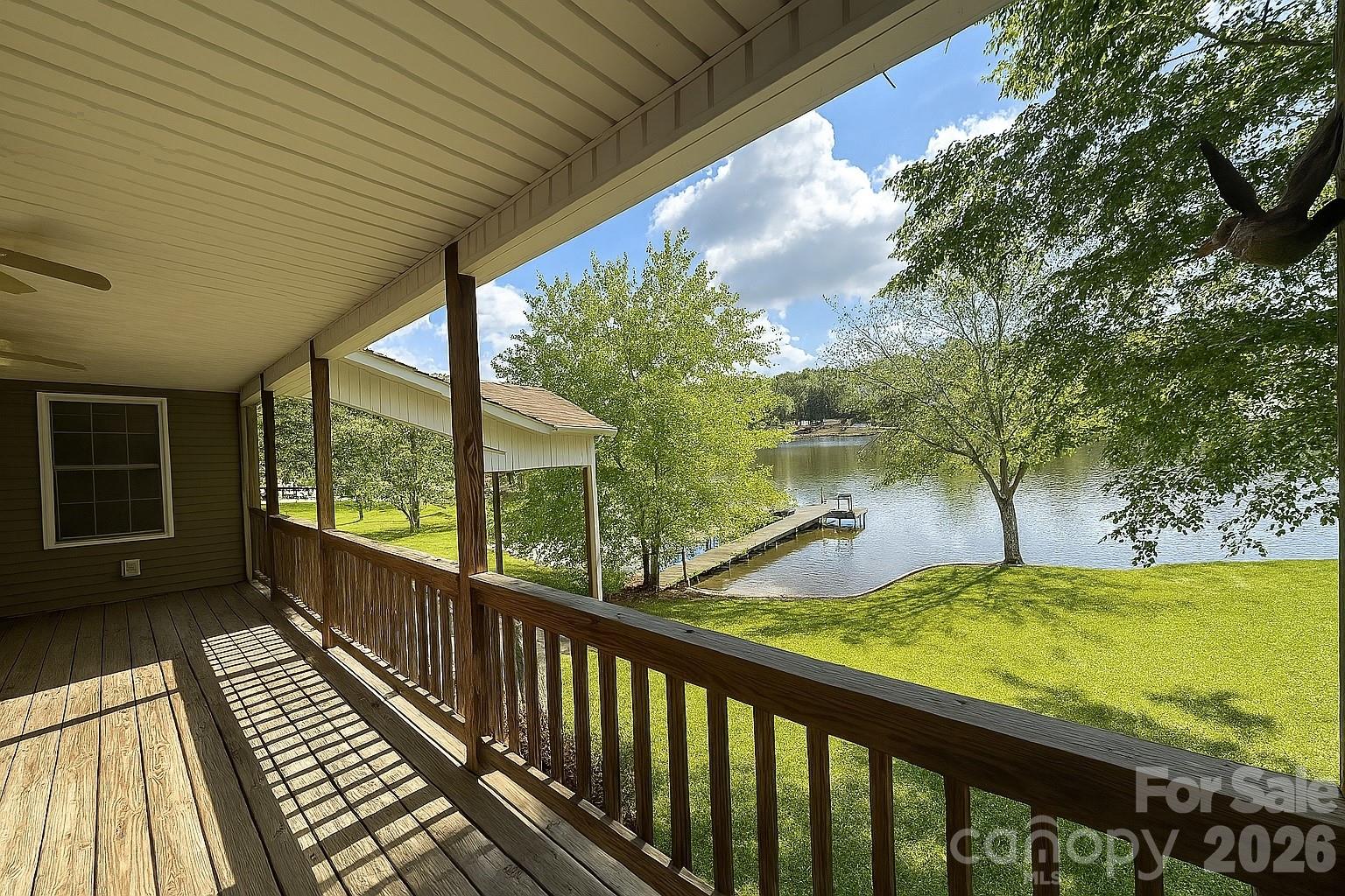 Escape to tranquility with this inviting lakefront home on the peaceful shores of Lake Wateree. This property offers a flexible layout featuring dual primary suites, three additional bedrooms (one non-traditional), and three full bathrooms, providing plenty of space for family and guests.
The spacious living area is ideal for gathering and relaxation, while the kitchen features essential appliances, ample counter space, and generous storage. Step outside to the private deck and enjoy fresh air and scenic lake views—perfect for unwinding or entertaining.
A marina located just a few miles away adds to the convenience for boating and lake recreation. Whether you’re searching for a weekend retreat or a year-round residence, this lakefront property offers comfort, versatility, and the potential to become your ideal home on the water.