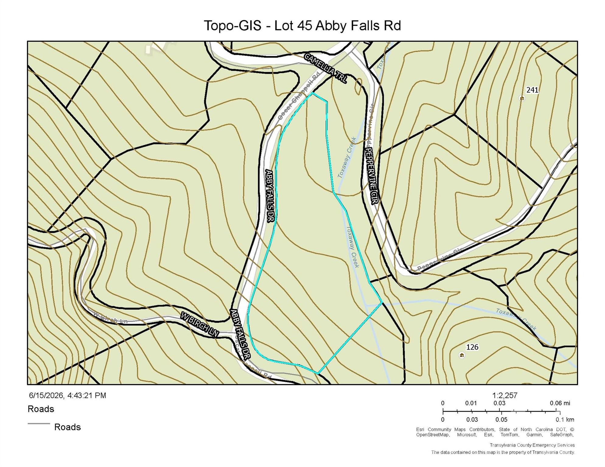 Round Mountain Falls - Land