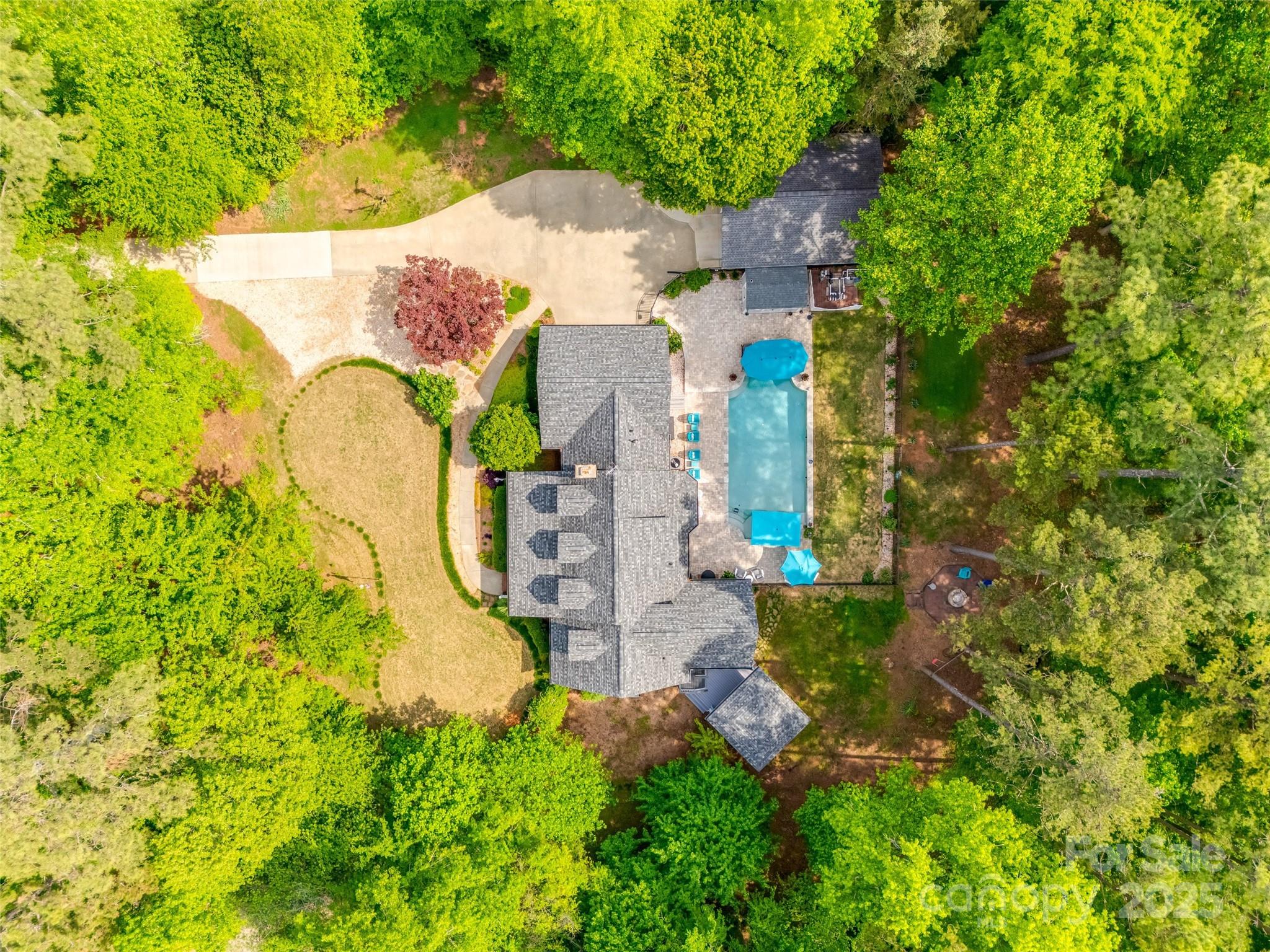 Come see this Outdoor Paradise!! Welcome Home to this spectacular 1.5 story- all brick home on 1.42 acres of  serenity!! Beautiful hardwood floors and tons of upgrades you will love. The Primary bedroom is on the main floor  
 with an updated bathroom. There is a 2nd staircase that takes you to a large flex room to use as you desire. Enjoy the extra large 3 season room/sunroom and a stunning, large salt water inground pool with exquisite pavers and travertine stone trim. A gazebo with hot tub sits right off the sunroom for easy access. Walk the beautiful park like landscaping with Peach and Fig trees. Covered RV parking with electric for your extras. 

With so many updates we had to attach a 2 page document listing them all!!! Please call us for more details!

New Roof 2024, New Insulated Garage Door 2024. Encapsulated crawl space with new dehumidifier!!  Close to shopping and restaurants!!  Don't miss out- Schedule your showings ASAP!!