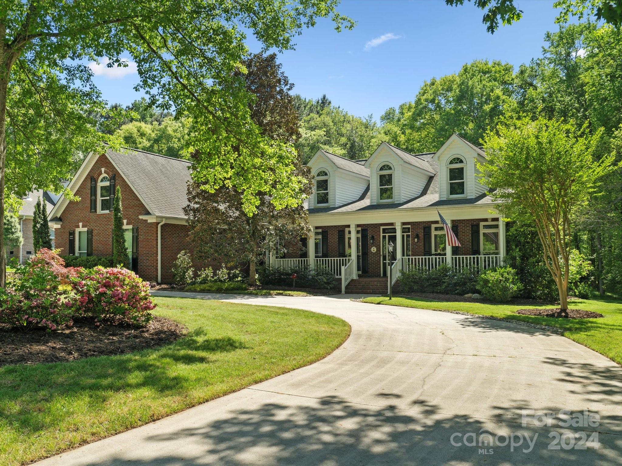 Gorgeous full brick home has been impeccably maintained by it's original owner! You'll find custom built finishes throughout from exceptional crown moldings to refinished solid wood floors. Stunning renovated kitchen boasts white cabinets & dark accents, oversize island, granite, SS appliances, tile backsplash & more! The renovations & updates continue into the laundry room & primary suite bringing modern conveniences. Formal DR & great room plus two addtn'l bedrooms complete 1st floor. Upstairs offers a media room and a rec room plus a sizeable unfinished attic (approx 600 sqft) used for storage that could easily be finished to add 4th Br. Step onto the extended covered trex porch & unwind while overlooking a spacious .66-acre lot, ripe for pool addition. Perfect for hosting gatherings or enjoying the tranquility.