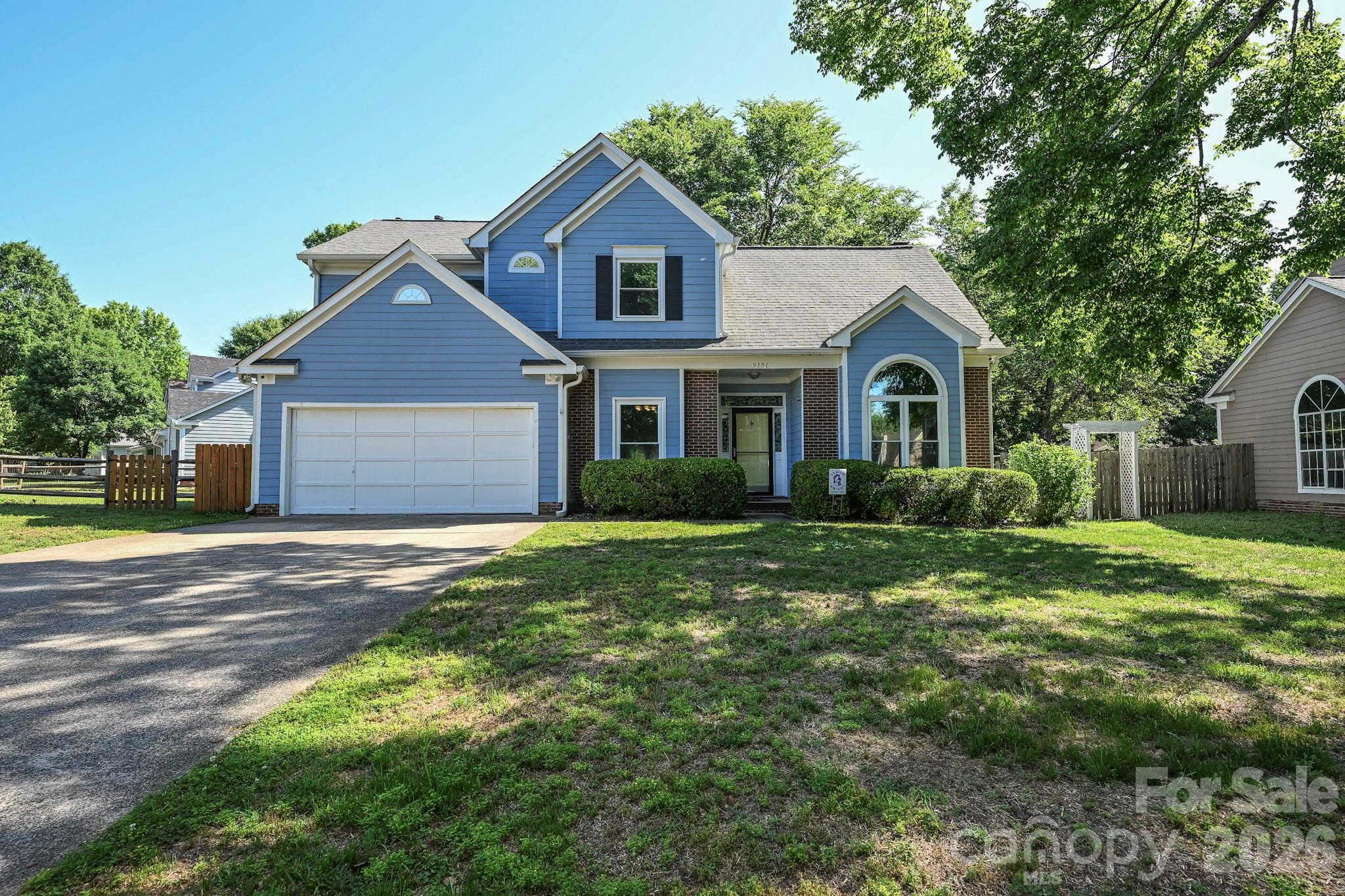 Welcome to 9101 Castlebay Drive — where comfort, style, and location come together beautifully. Situated on a desirable corner lot, this charming 3-bedroom, 2.5-bath home offers an inviting open-concept layout perfect for both everyday living and entertaining. The spacious kitchen flows seamlessly into the main living areas, creating a bright and welcoming atmosphere. Step outside to enjoy the expansive back porch, ideal for relaxing mornings, outdoor dining, or hosting guests year-round. Located in a highly sought-after area close to shopping, dining, and conveniences, this home combines curb appeal with the lifestyle today’s buyers are looking for. Don’t miss the opportunity to make this beautiful property your next home!