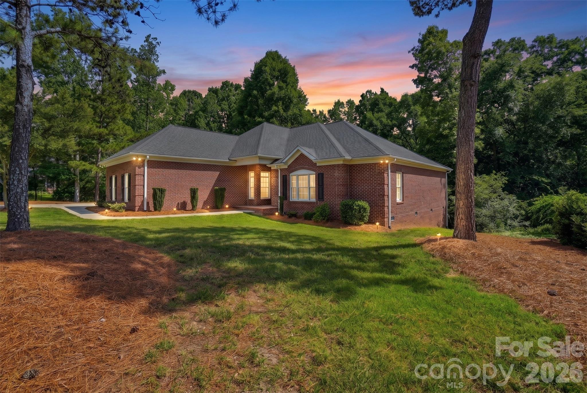 Welcome to this beautifully updated 3-bedroom, 3.5-bath luxury home nestled on a private, wooded 1-acre homesite in the highly desirable Millstone Creek community of Indian Land, SC. Thoughtfully refreshed throughout, this home blends timeless elegance with modern comfort and offers the peaceful setting buyers are searching for while remaining conveniently close to everyday amenities.Step inside to find a freshly painted interior with updates throughout, including freshly painted kitchen cabinets, a new refrigerator, stylish new light fixtures, and a beautiful new tile backsplash. The spacious living room provides the perfect gathering space with a cozy gas log fireplace and views of the surrounding natural beauty. The formal dining room and home office both feature new light fixtures, adding a fresh and refined touch.The primary suite is a private retreat featuring a completely refreshed bathroom with a new tiled shower, luxurious freestanding tub, new double vanity, new mirrors, updated towel racks, new LVP flooring, and new lighting. The additional bathrooms have also been thoughtfully updated, including new vanities, mirrors, light fixtures, tile shower surrounds, and flooring.
Upstairs, the bonus room offers flexible living space with new carpet and updated lighting, while all bedrooms feature new ceiling fans for added comfort. The entire downstairs flooring has been renewed with a fresh coat of polyurethane, enhancing the warmth and beauty of the home.Outdoor living shines with a screened-in covered back porch and spacious deck overlooking the fenced, wooded backyard—creating the perfect setting for relaxing, entertaining, or enjoying the tranquility of your private 1-acre lot. Additional highlights include a newly encapsulated crawlspace and a 2-car attached garage with an epoxy floor.Located in the sought-after Millstone Creek community, residents enjoy a luxury neighborhood atmosphere with convenient access to shopping, dining, and entertainment including Costco, Target, Publix, Harris Teeter, Chipotle, Chili’s, Panera Bread, Crumbl Cookie, and more. With top-rated schools and a peaceful wooded setting, this exceptional home offers the ideal combination of privacy, updates, and location.