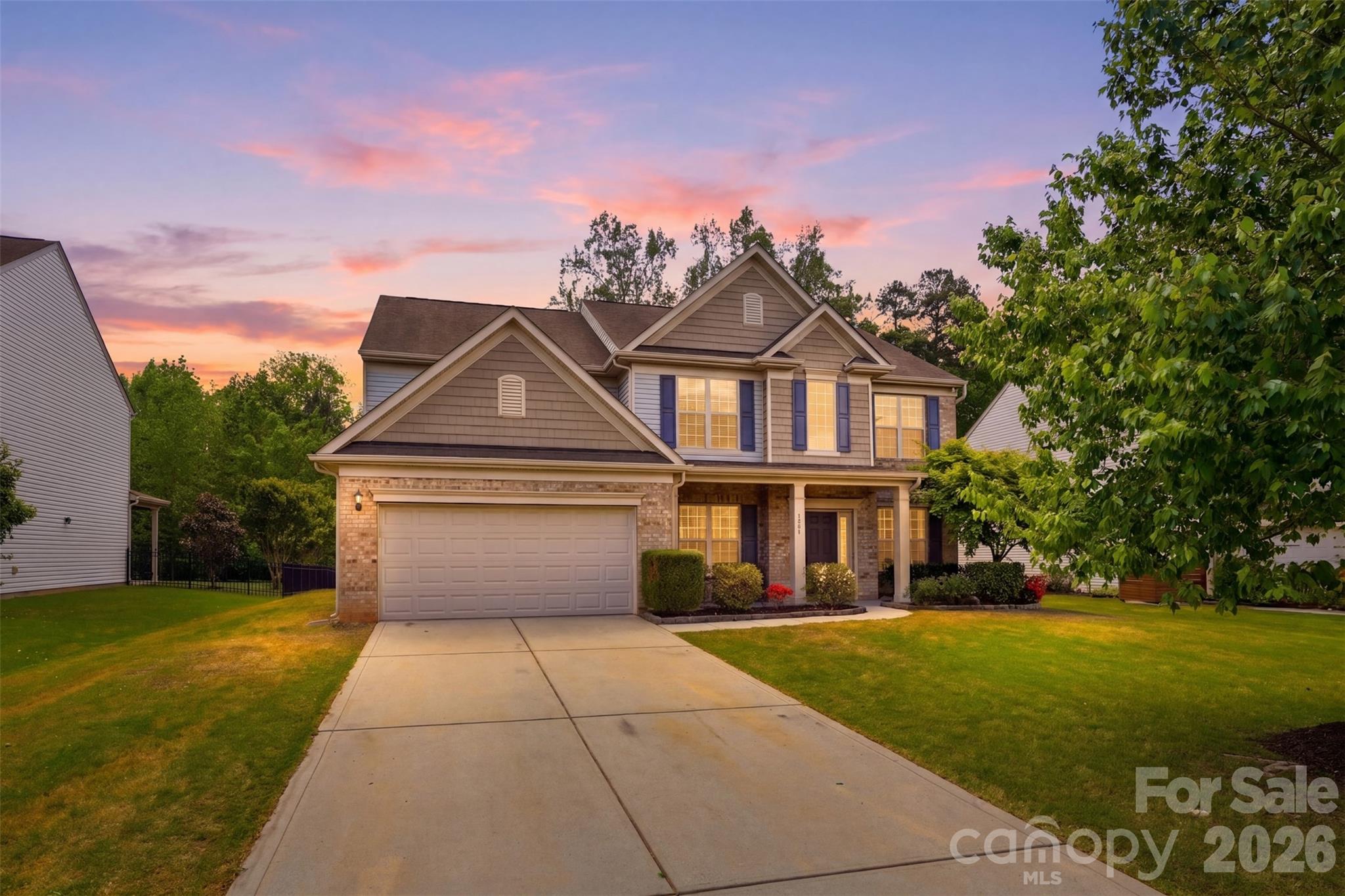 Stop scrolling! This is the one buyers wait for in Audubon Lake.

One of the community’s larger floor plans, this home delivers space, function and location in all the right ways. The main level is designed for both everyday living and entertaining, featuring a formal dining room, dedicated office and a full guest suite. The spacious living area is anchored by a gas fireplace and equipped with surround sound, creating an ideal setting for relaxing or hosting. It flows seamlessly into a sunroom filled with natural light, while the butler’s pantry adds both convenience and additional storage. A large laundry room on the main level adds everyday practicality with the added bonus of a drop zone right as you enter from the 2 car garage. 

Upstairs, the oversized primary suite offers a private retreat with a sitting area. Three additional bedrooms and a large bedroom/bonus room provide flexibility for a variety of needs. Major updates include two commercial-grade HVAC units installed in 2023. The home is also equipped with solar panels, which will be paid off by the seller at closing, offering long-term energy efficiency.

Set on a lot that backs to wooded views, the property provides access to walking trails leading to the neighborhood pond, creating a peaceful outdoor setting. Residents of Audubon Lake enjoy amenities including a pool with water slides, a play area and a multi-use field, all just a short distance away.

Located in Indian Land’s growing U.S. 521 corridor, this home offers convenient access to Ballantyne, Fort Mill and the greater Charlotte area, along with nearby shopping, dining and everyday essentials.