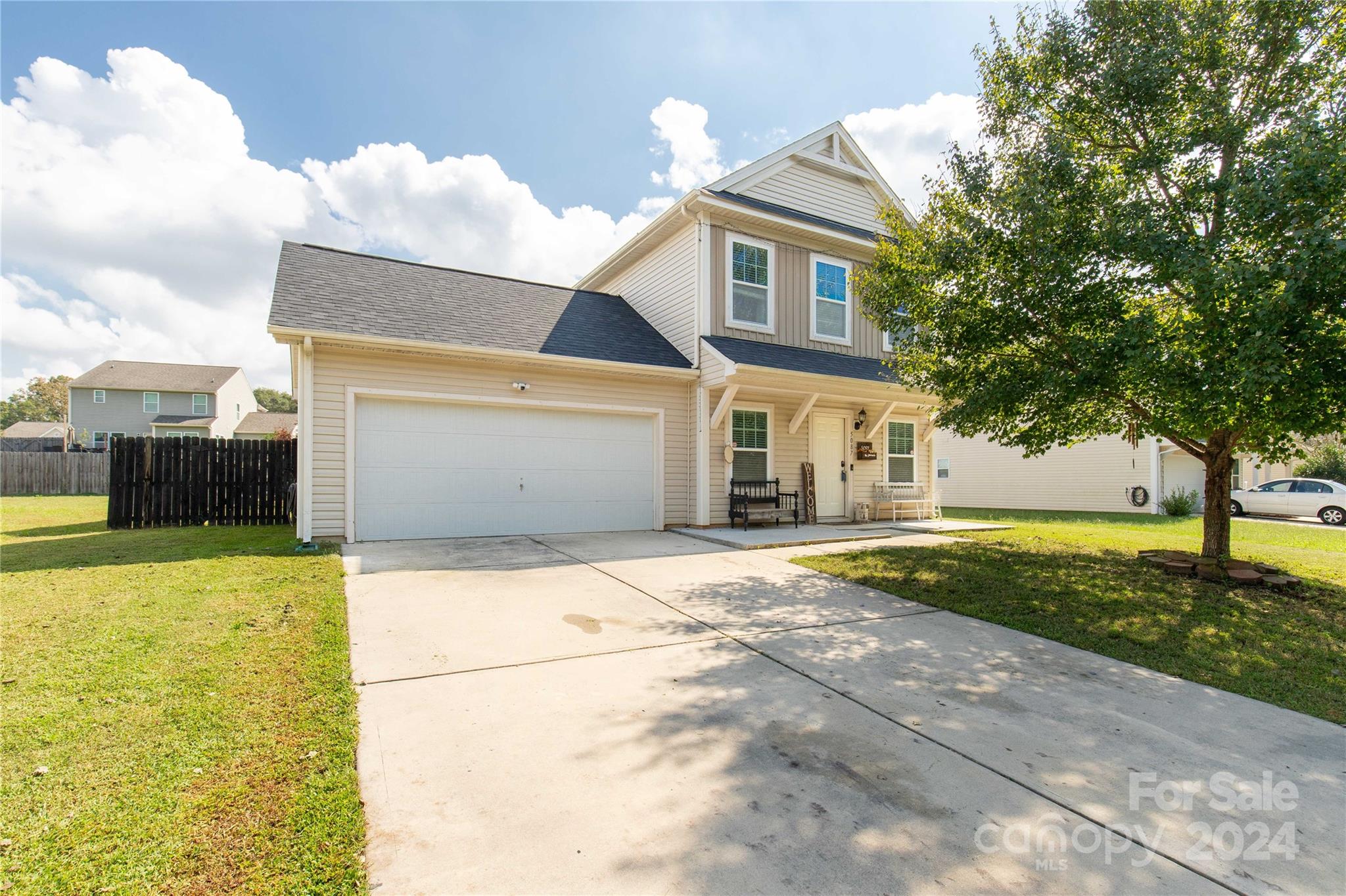 Wow sellers said "Lets do a price correction!"  Now $323000! This 4 bedroom home is located in award winning Clover School District!  Open floorplan with lots of space to entertain.  So many special touches in this home from pallet wood walls to barn doors.  Kitchen open to dining area and living room features distressed cabinets, granite countertops and an oversized island. Stairway leading to upstairs has beautiful wood treads. Laundry room on the main floor.  Flex space allows you to choose your needs whether it be an office, playroom or exercise room. Primary bedroom is spacious with sliding doors leading to the closet and bath.  The added touches to this home make it unique to others in the neighborhood.  Fenced in yard with fire pit perfect for relaxing. Qualifies for USDA