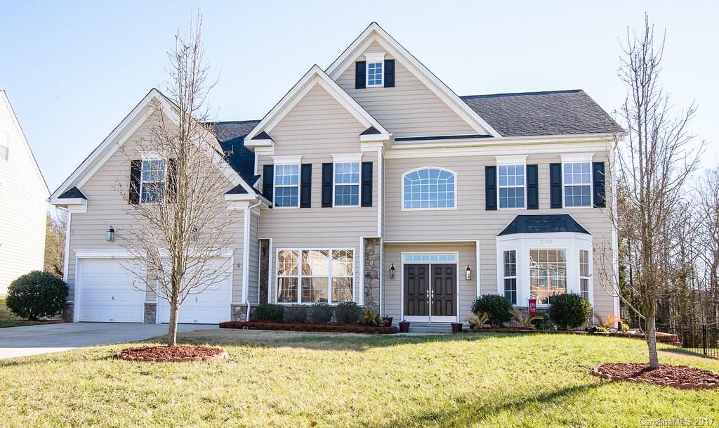 Open floorplan w/private backyard! 2 story foyer, huge kitchen w/granite counters/stainless appliances/gourmet cabinets/desk nook, gas fireplace, hardwoods/main, in ceiling surround sound/living room, 9 foot ceilings, office/flex space/main, grand master bdrm w/sitting area, walk-in closet, bonus rm/2nd flr, spacious bdrms, trey ceilings, playset installed 2015, shed for storage 8x16, security system, fenced yard, landscaping w/retaining wall. Unfinished attic space/storage. Termite bond.