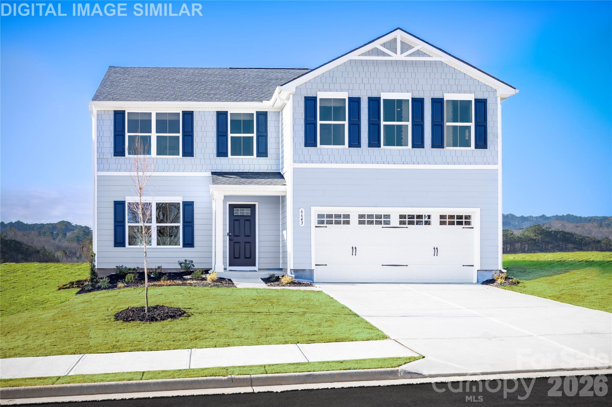 TO BE BUILT- Welcome to The Elder, where your dream home awaits! Step inside this spacious single-family residence that not only boasts a two-car garage but also features an incredibly thoughtful layout designed for modern living. You'll be instantly impressed by the expansive great room that seamlessly flows into a gourmet kitchen. Here, a large island overlooks the dining area, creating an inviting space that's perfect for gathering with family and entertaining friends. But that’s not all! A versatile flex room on the main level serves up endless possibilities. Whether you're in need of a productive home office, a creative haven, or a fun-filled playroom, this space can adapt to your needs. Moving upstairs, you'll discover two charming bedrooms, each equipped with walk-in closets and sharing a convenient hall bath, alongside a third cozy bedroom. The owner’s suite is truly a luxurious retreat, featuring not one but TWO walk-in closets and a dual-vanity bath designed for ultimate comfort and convenience. And let’s not forget the spacious second-floor loft! This additional space is perfect for relaxing or entertaining guests, making it an ideal spot for both quiet evenings and lively gatherings alike. From
our community you’ll enjoy prime access to I-485 and I-85, putting you just minutes away from top destinations including Charlotte Douglas Airport, the thrilling Whitewater Center, and the vibrant Uptown Charlotte. Whether it's for work or weekend adventures, your location couldn’t be more perfect! Photos for illustrative purposes. Primary Residence or Smart Investment — Your Choice, Your Win!