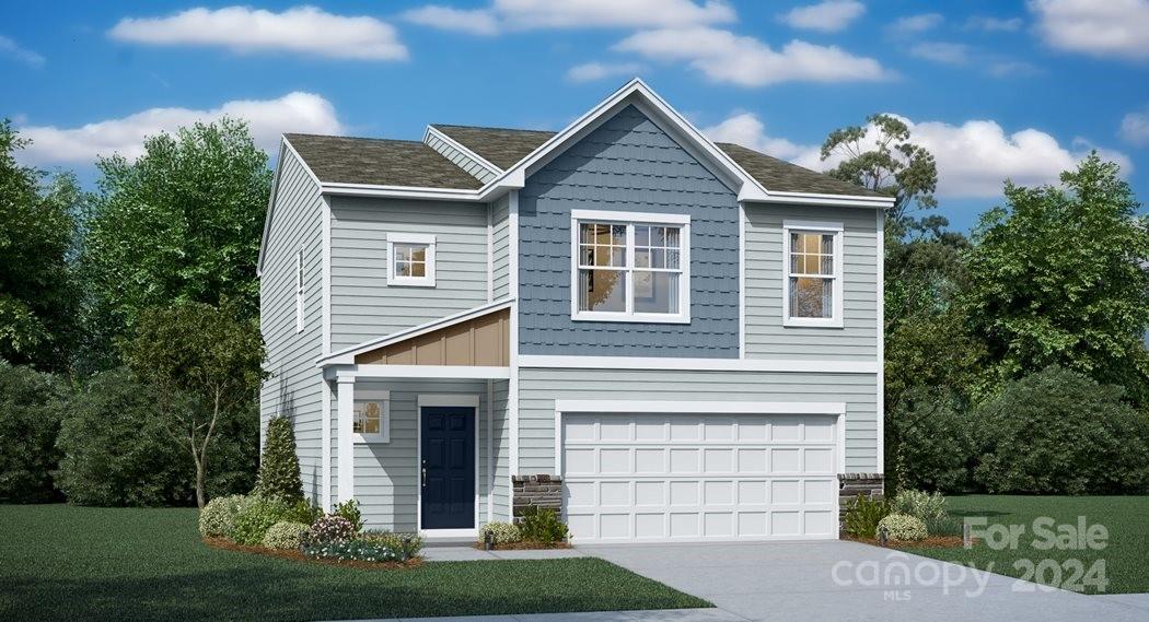 Enjoy all of the benefits of owning a brand new home in a community with future amenities yet tucked away from it all in beautiful Catawba! This home is well laid out with 4 upstairs bedrooms along with an open loft.  The kitchen features quartz countertops, tile backsplash along with a generous pantry.  Vinyl plank flooring will be installed throughout the main level along with wrought iron railing as you enter the home...all offered on a oversized home site.